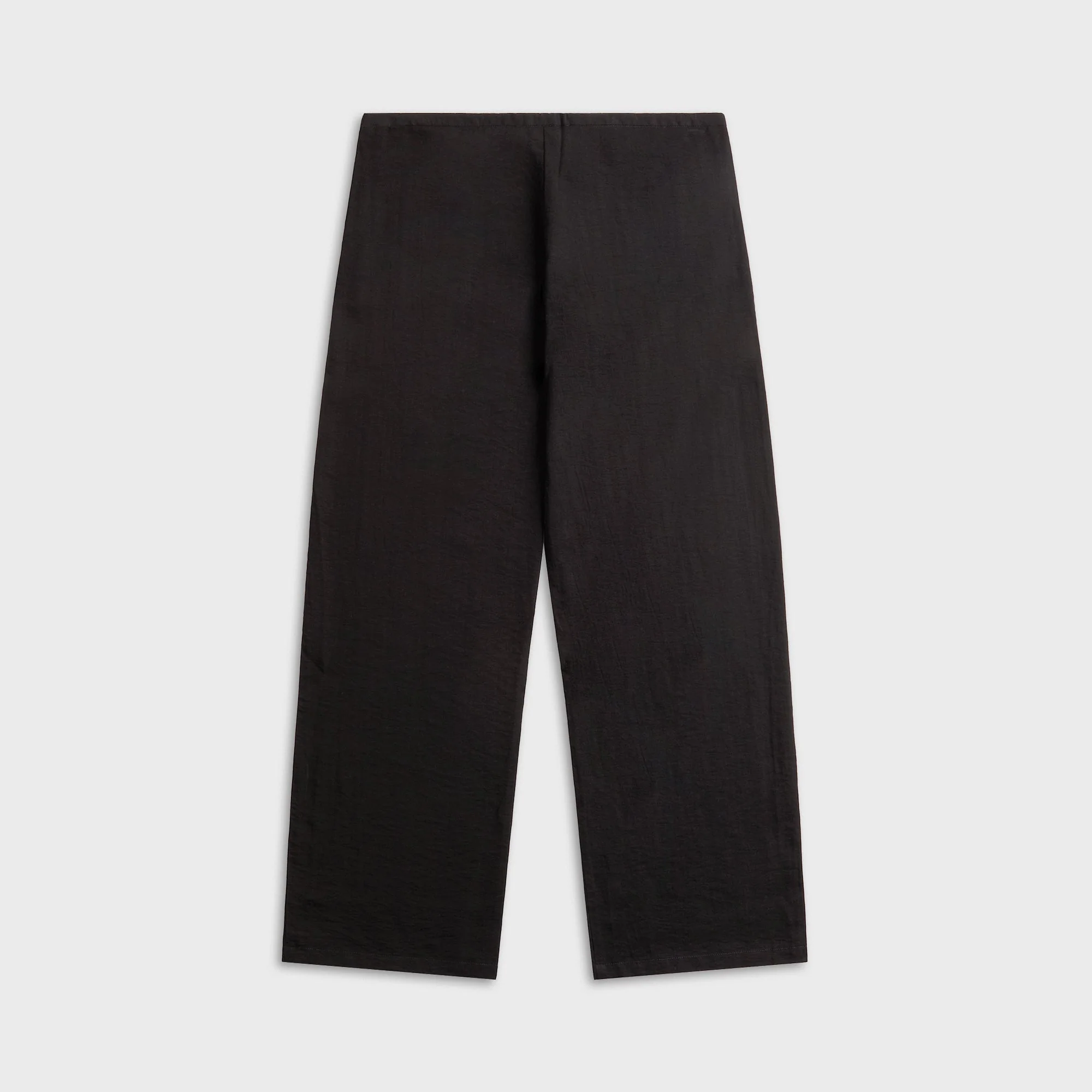 EB Denim Wren Loose Pull On Pant - Black Linen - Image 2