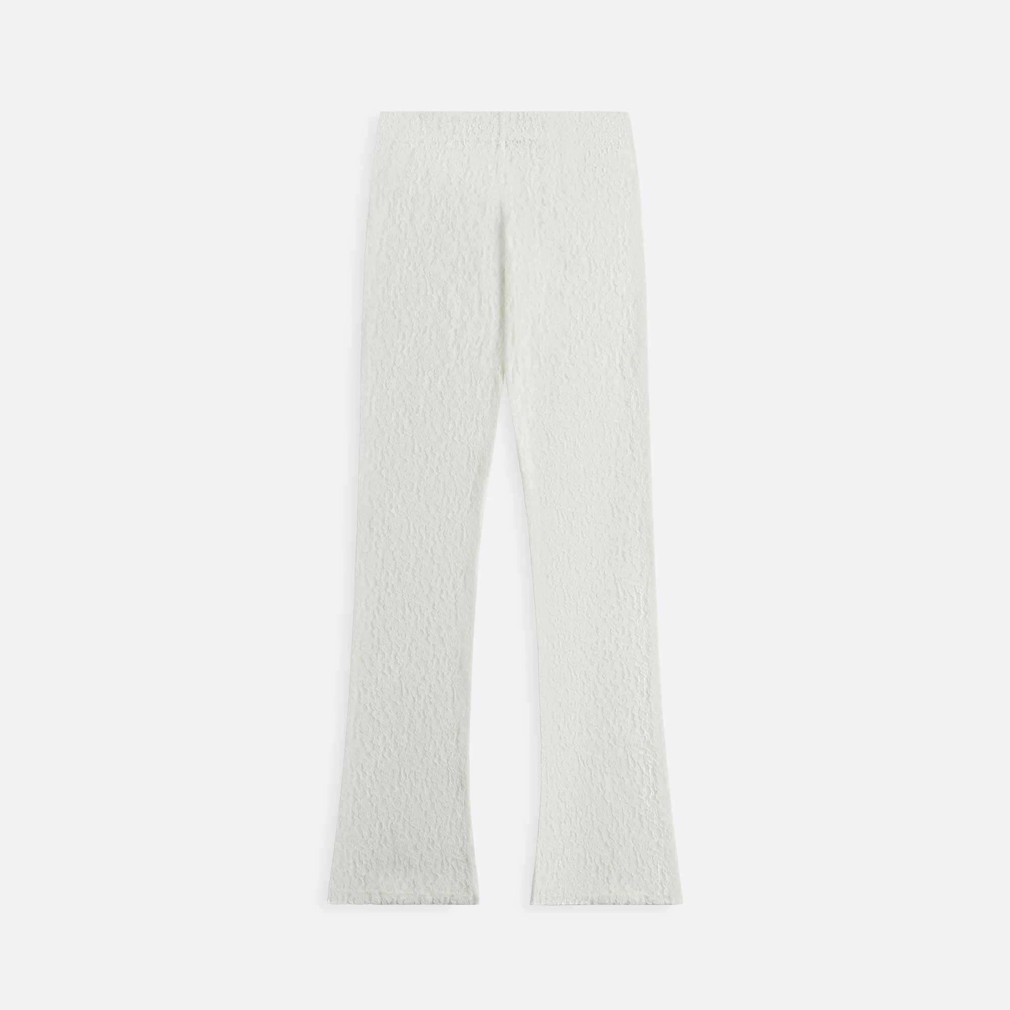 EB Denim Low Rise Lace Legging - Off White - Image 2