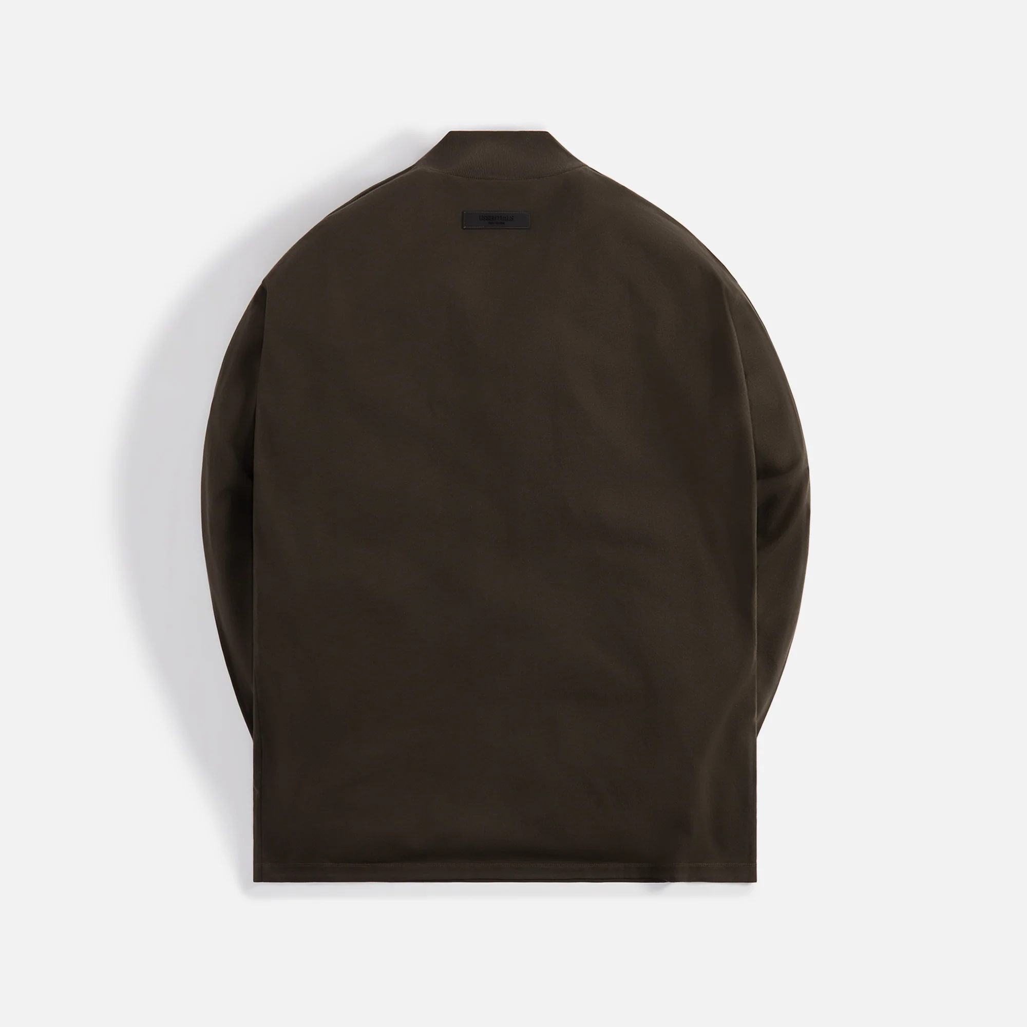 Essentials Long Sleeve Tee - Off-Black - Image 2
