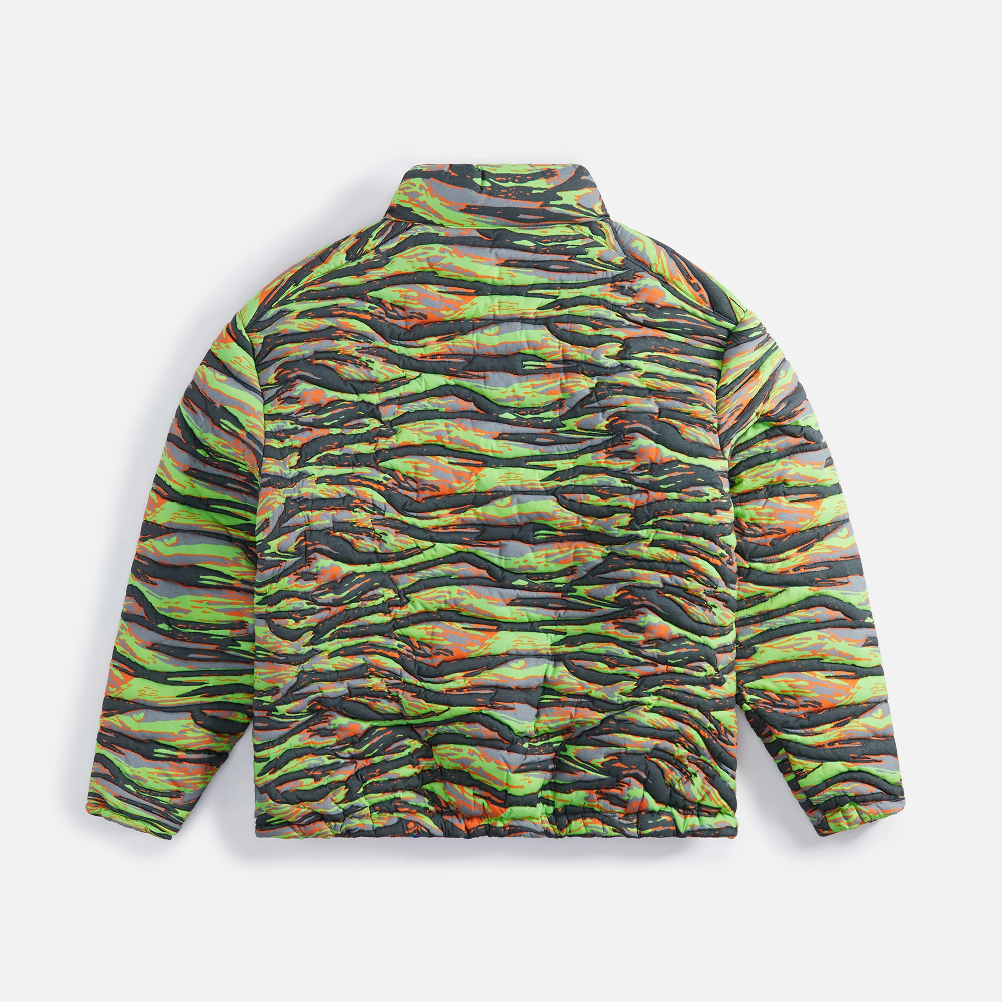ERL Printed Quilted Puffer - Green Rave Camo - Image 2