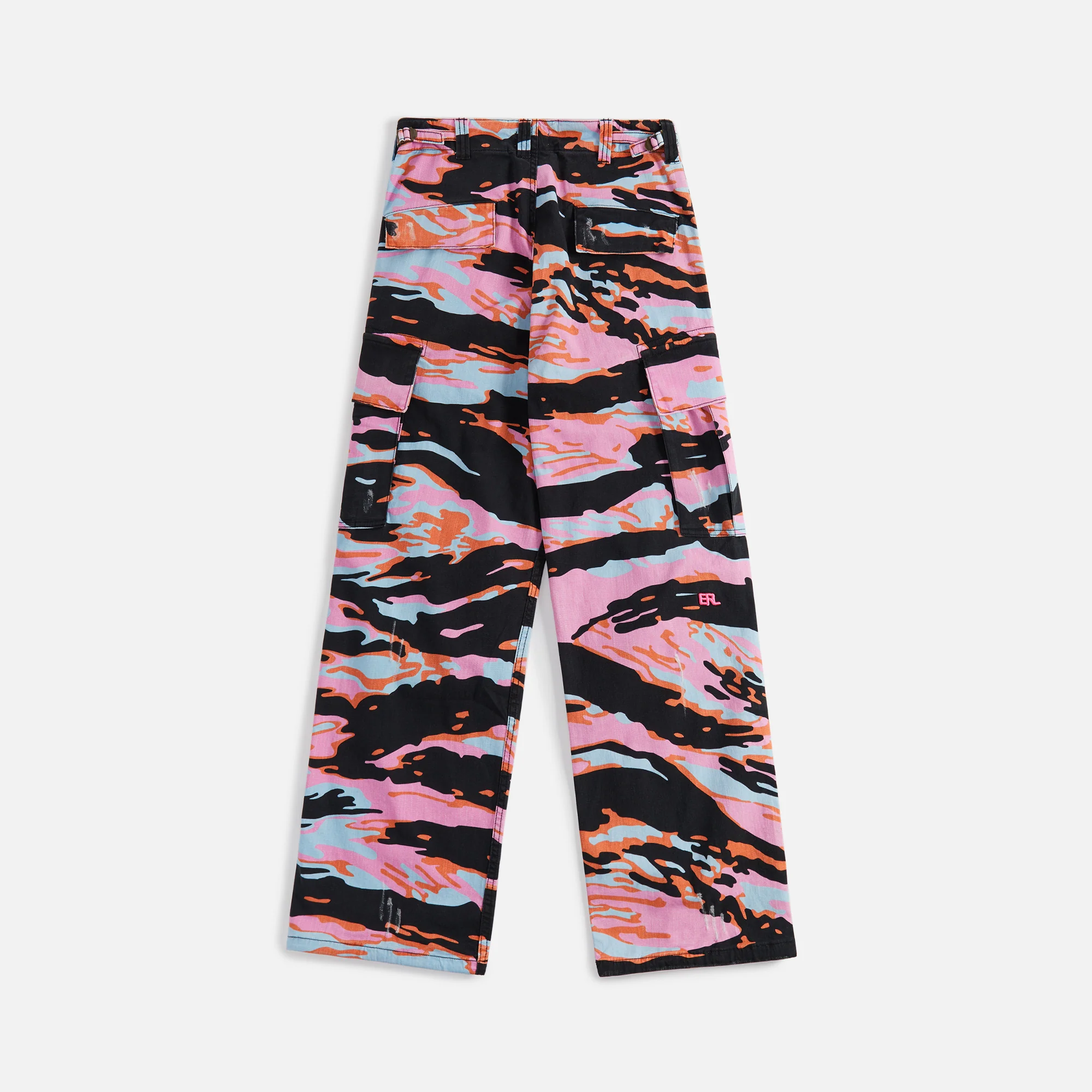 ERL Printed Cargo Pant - Pink Rave Camo - Image 2