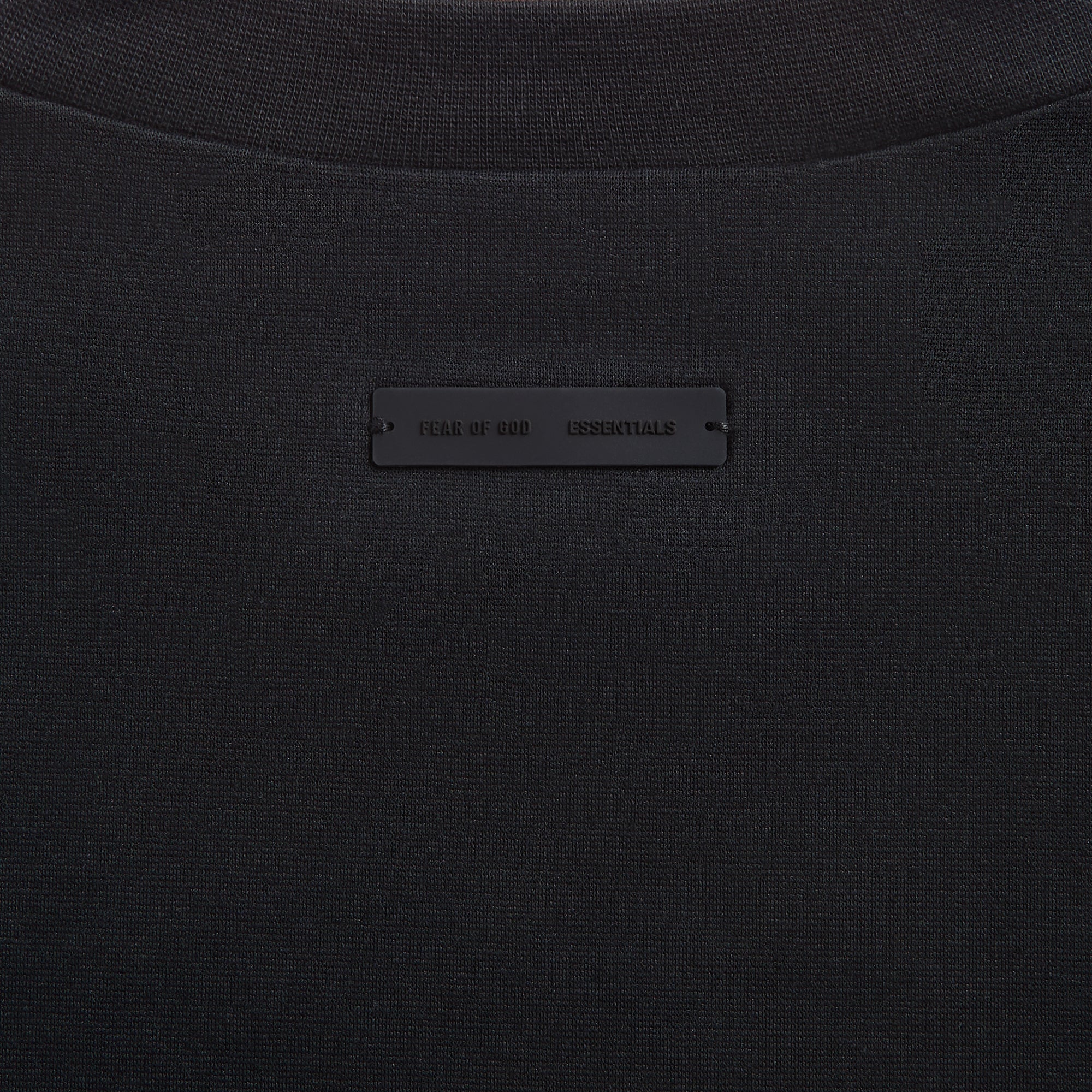 Essentials Ponte 90's Short Sleeve Tee - Vintage Black - Image 3