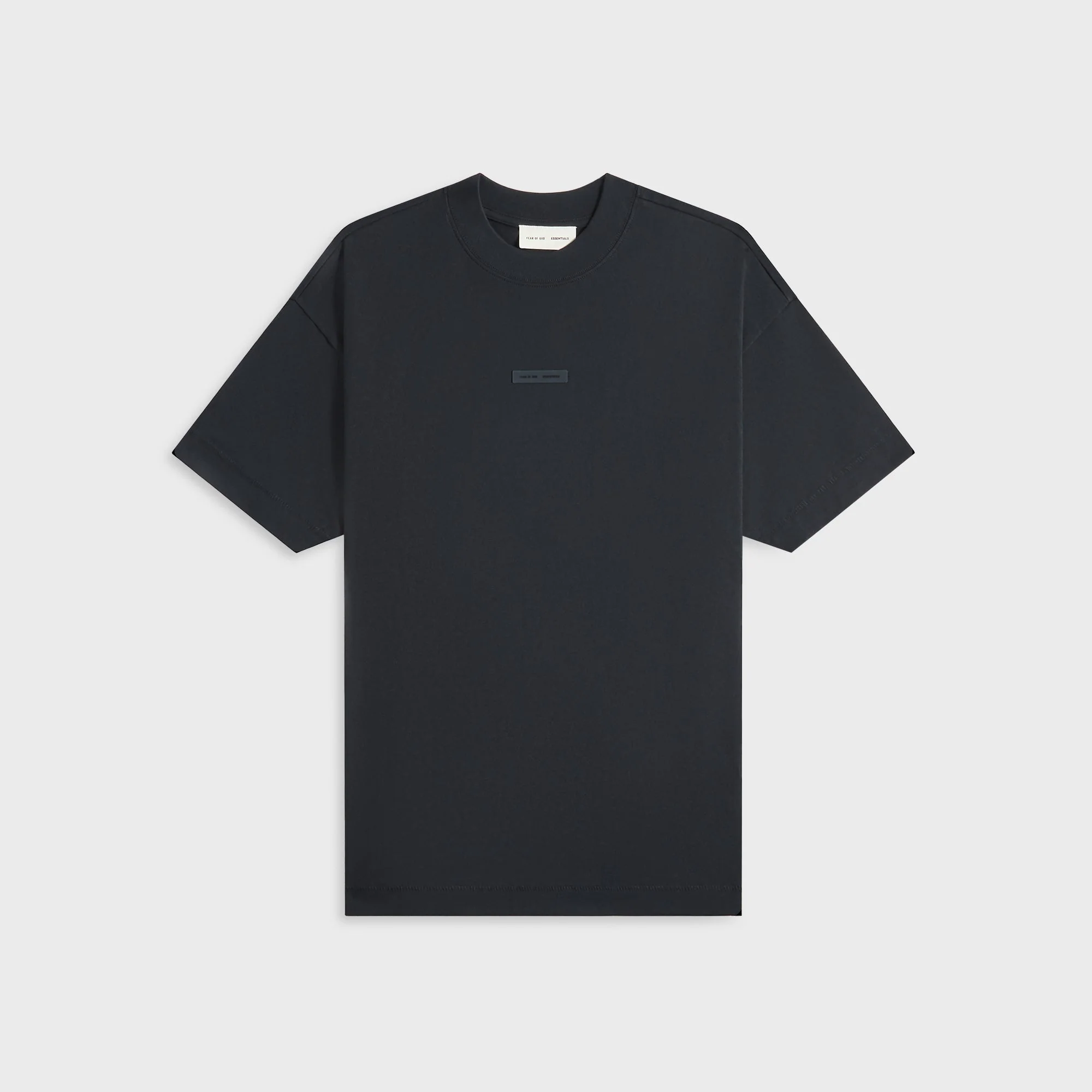 Essentials Vintage Fit Tee - Jet Black