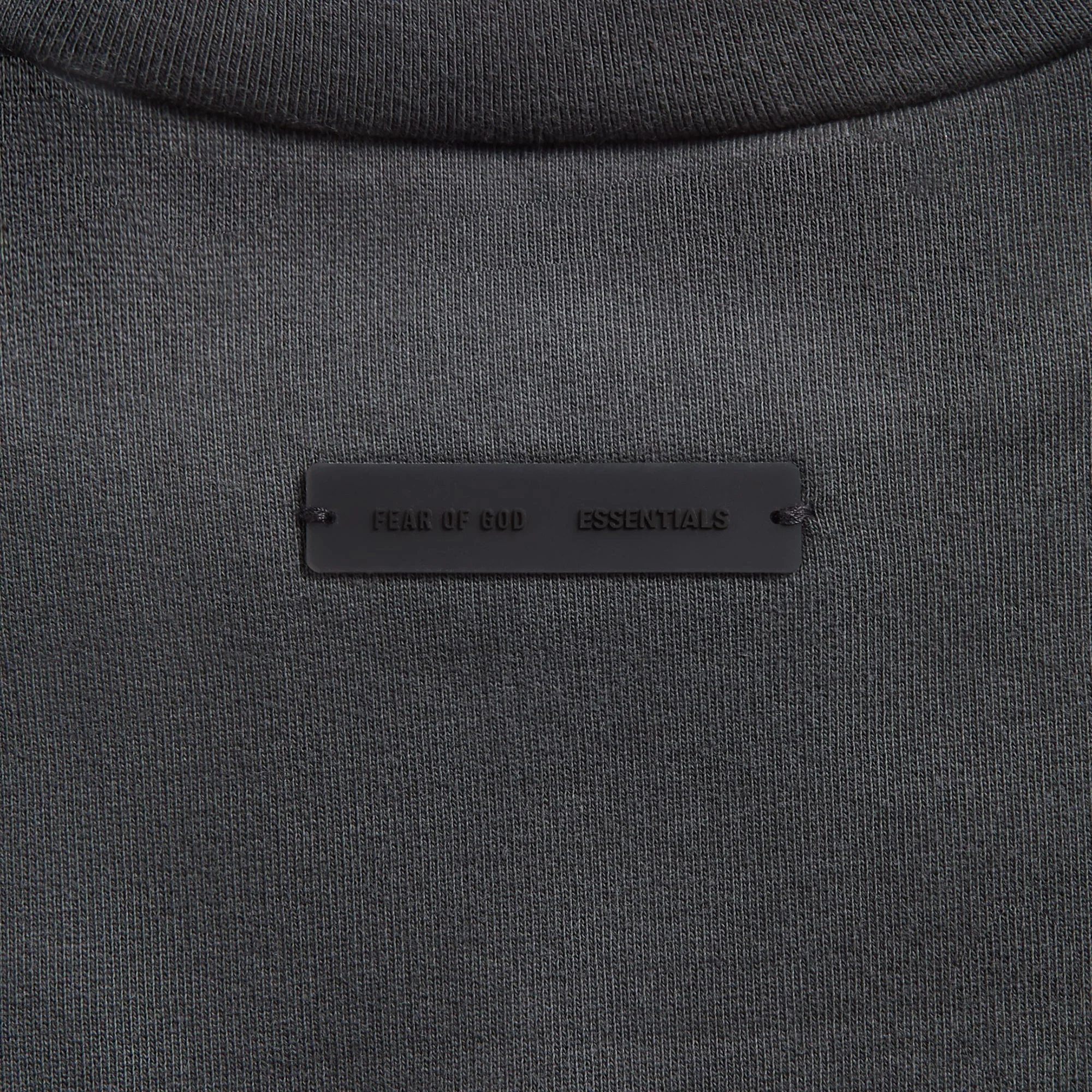 Essentials Cropped Relaxed Chicago Sweatshirt - Iron Grey - Image 3