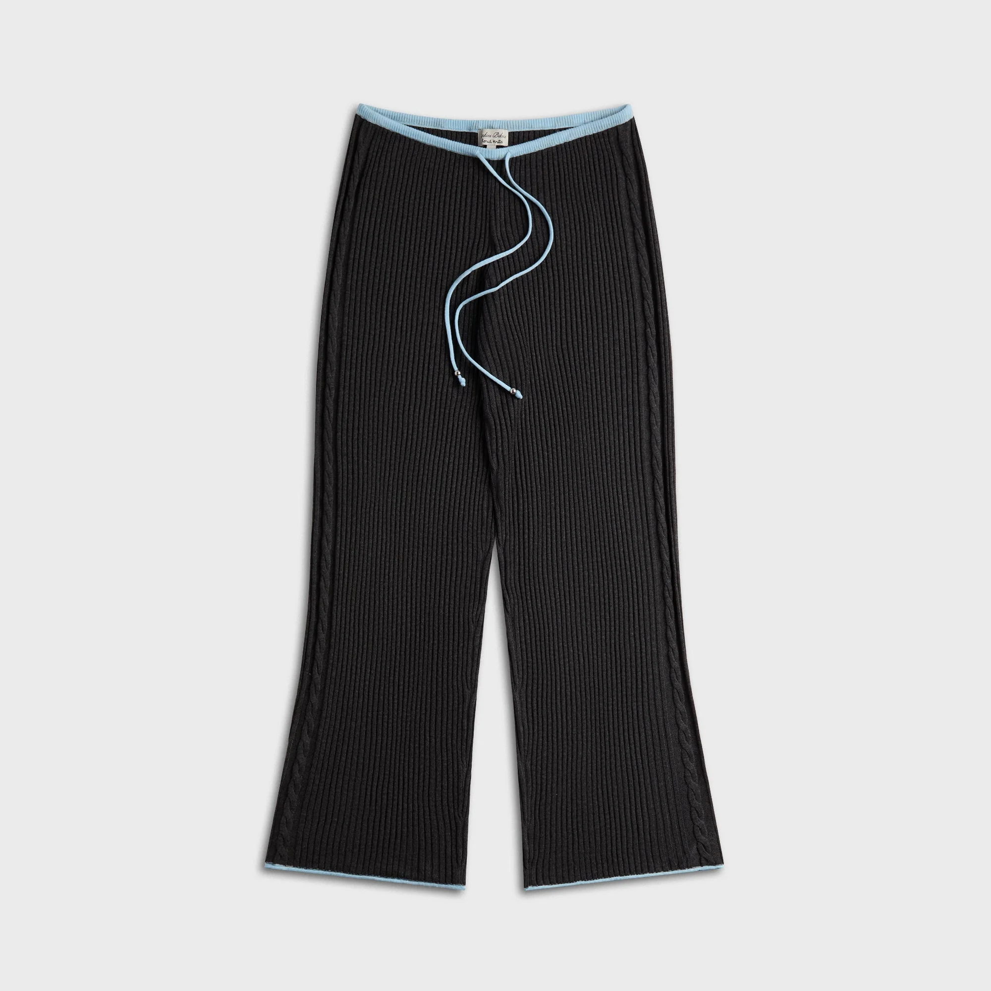 Frankies Bikinis Lochlin Knit Pant - Stone