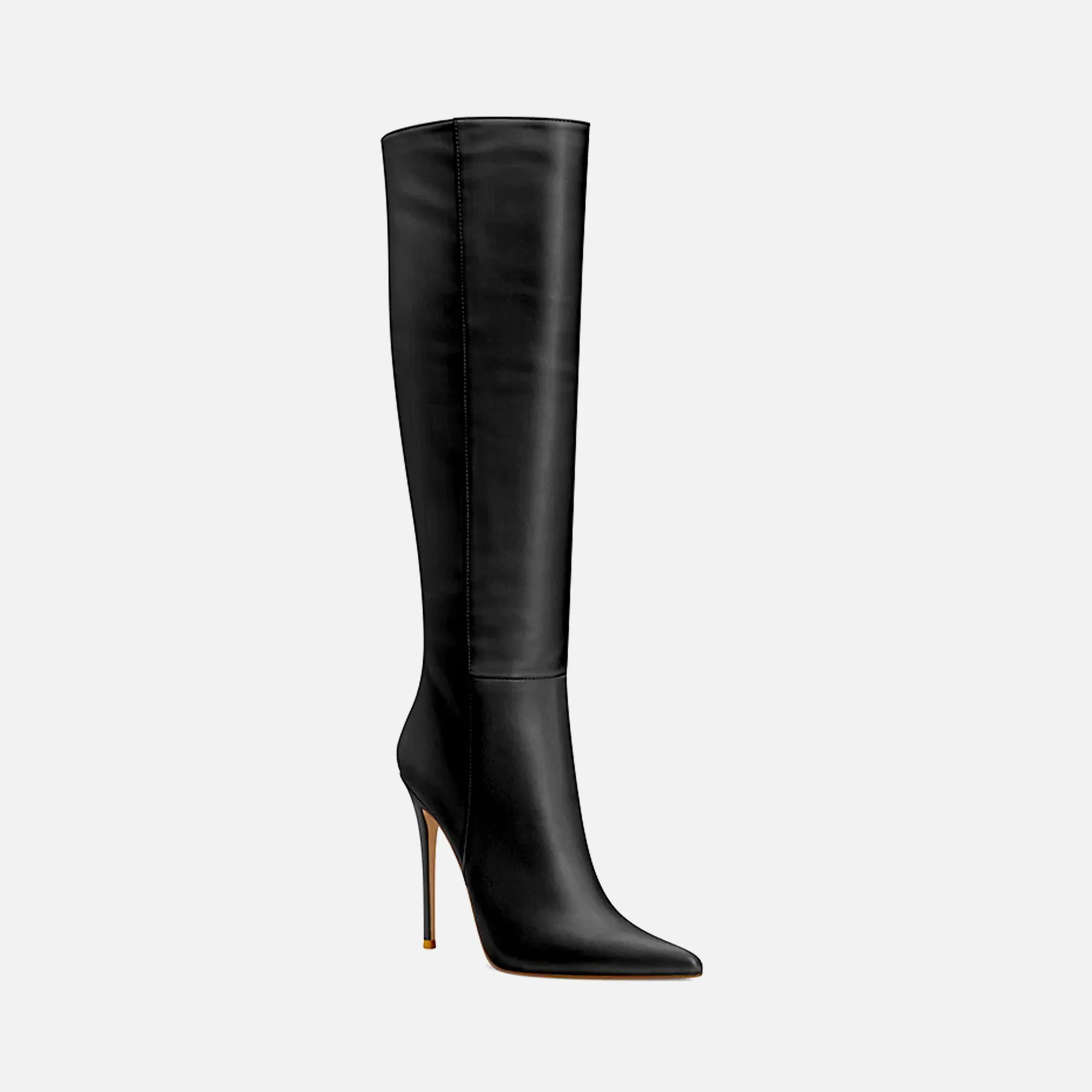 Femme LA Miliano - Vegan Leather Boot - Noir - Image 2