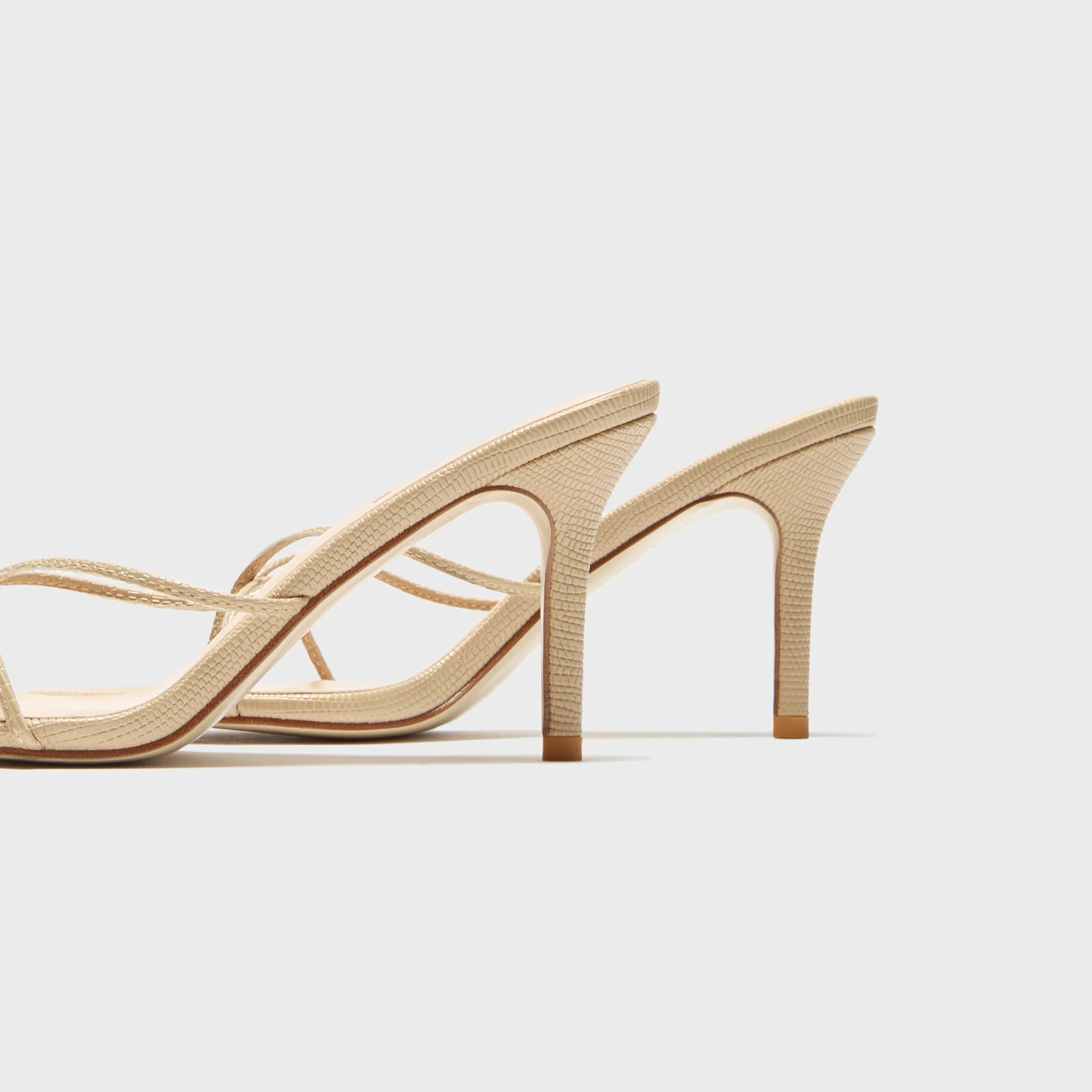 Femme LA Sicilian Slipper - Latte Lizard - Image 3