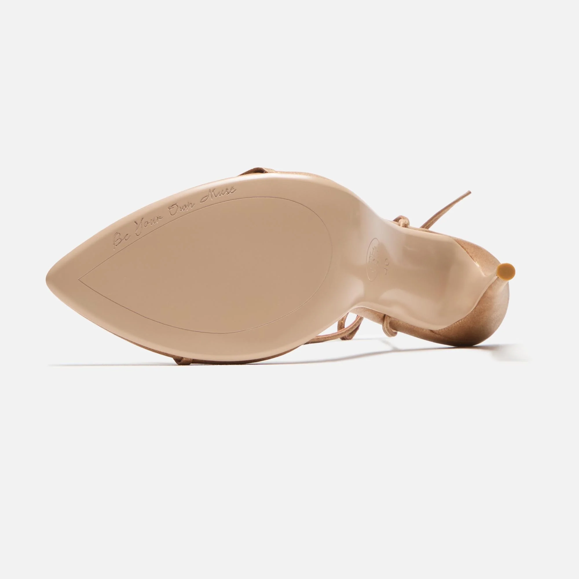 Femme LA Soleil Lace Up - Glazed Camel - Image 5