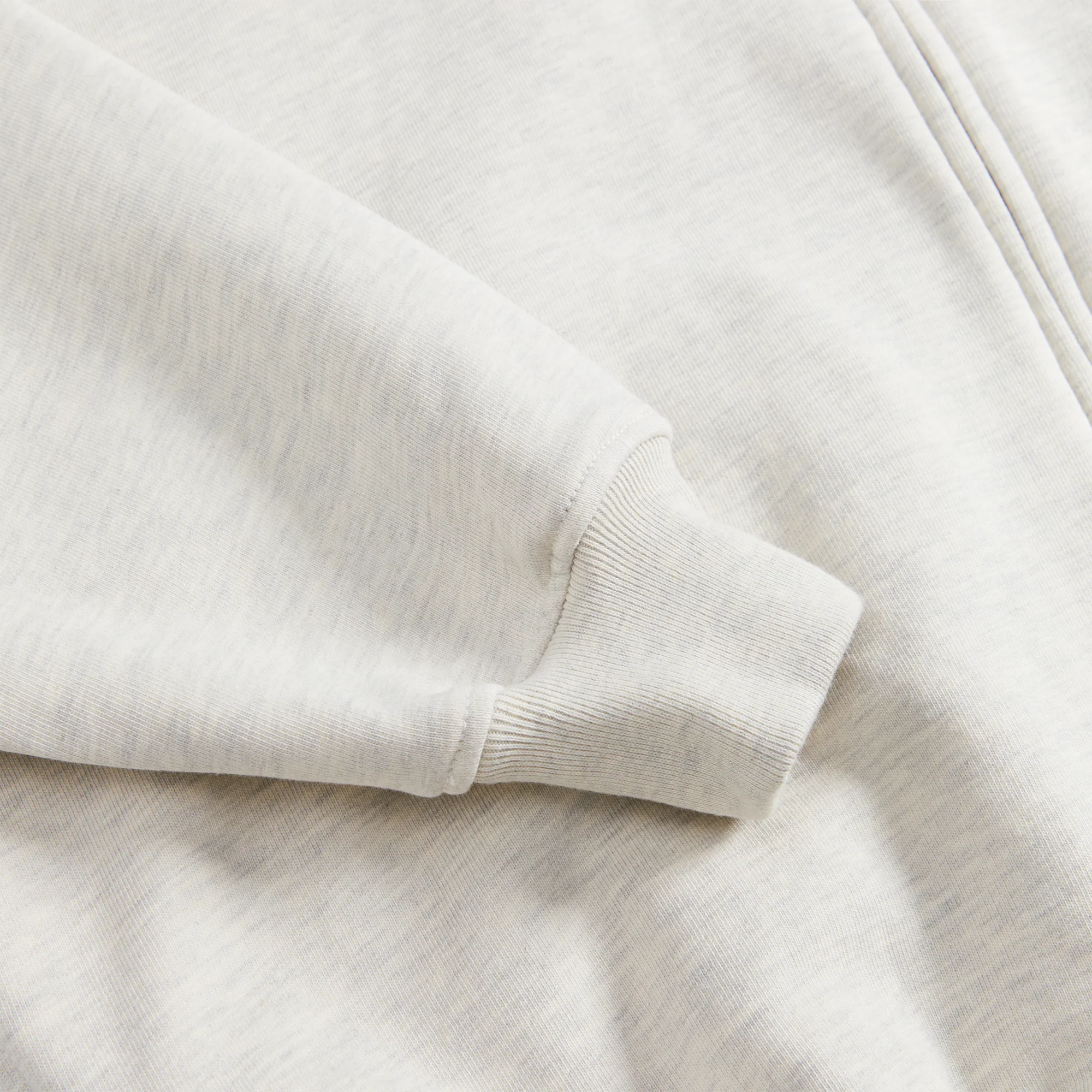 Fear of God Eternal Fleece Zip Hoodie Warm Heather - Oatmeal - Image 4