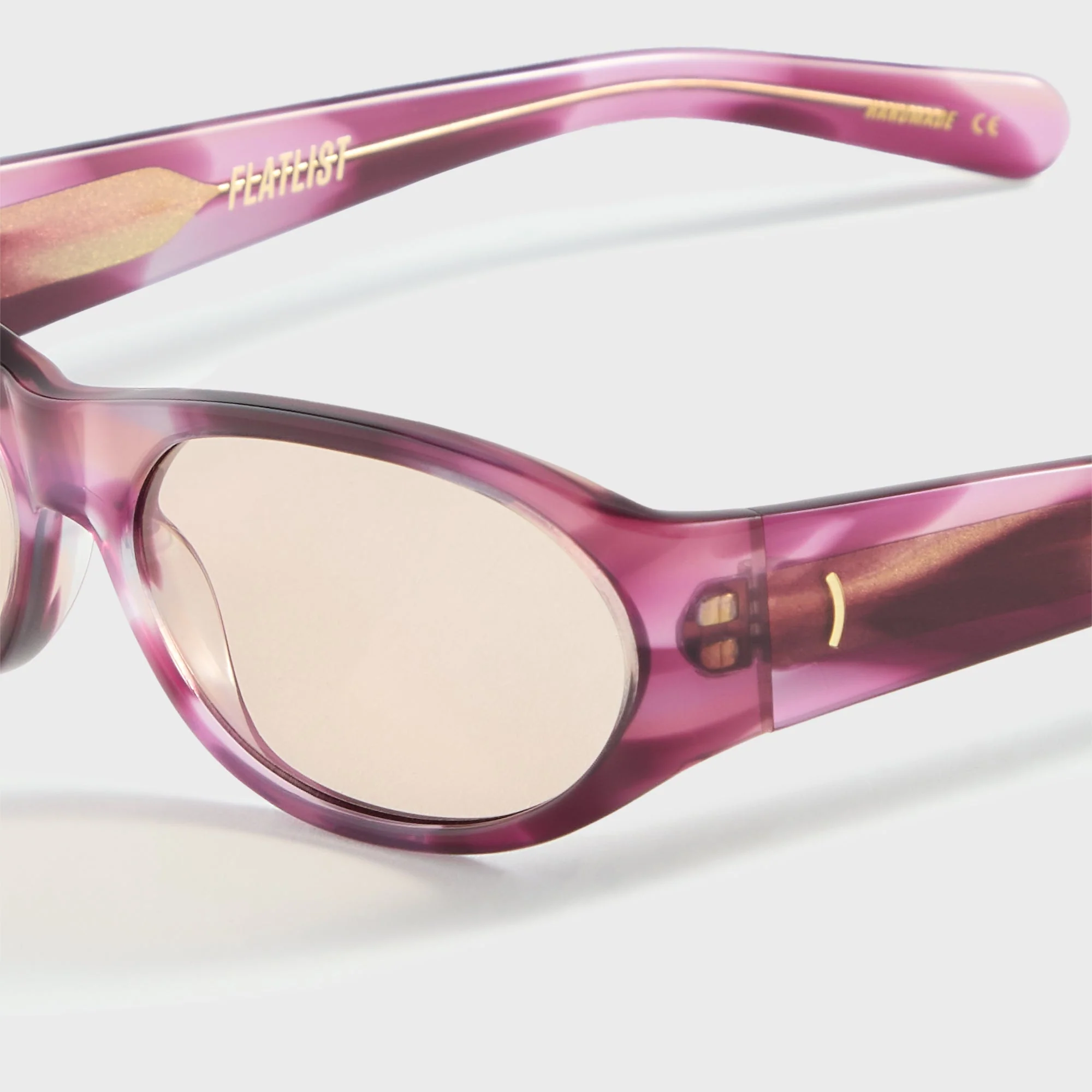 Flatlist Eddie Kyu Sunglasses - Fantasy Pink / Peach Blue - Image 3