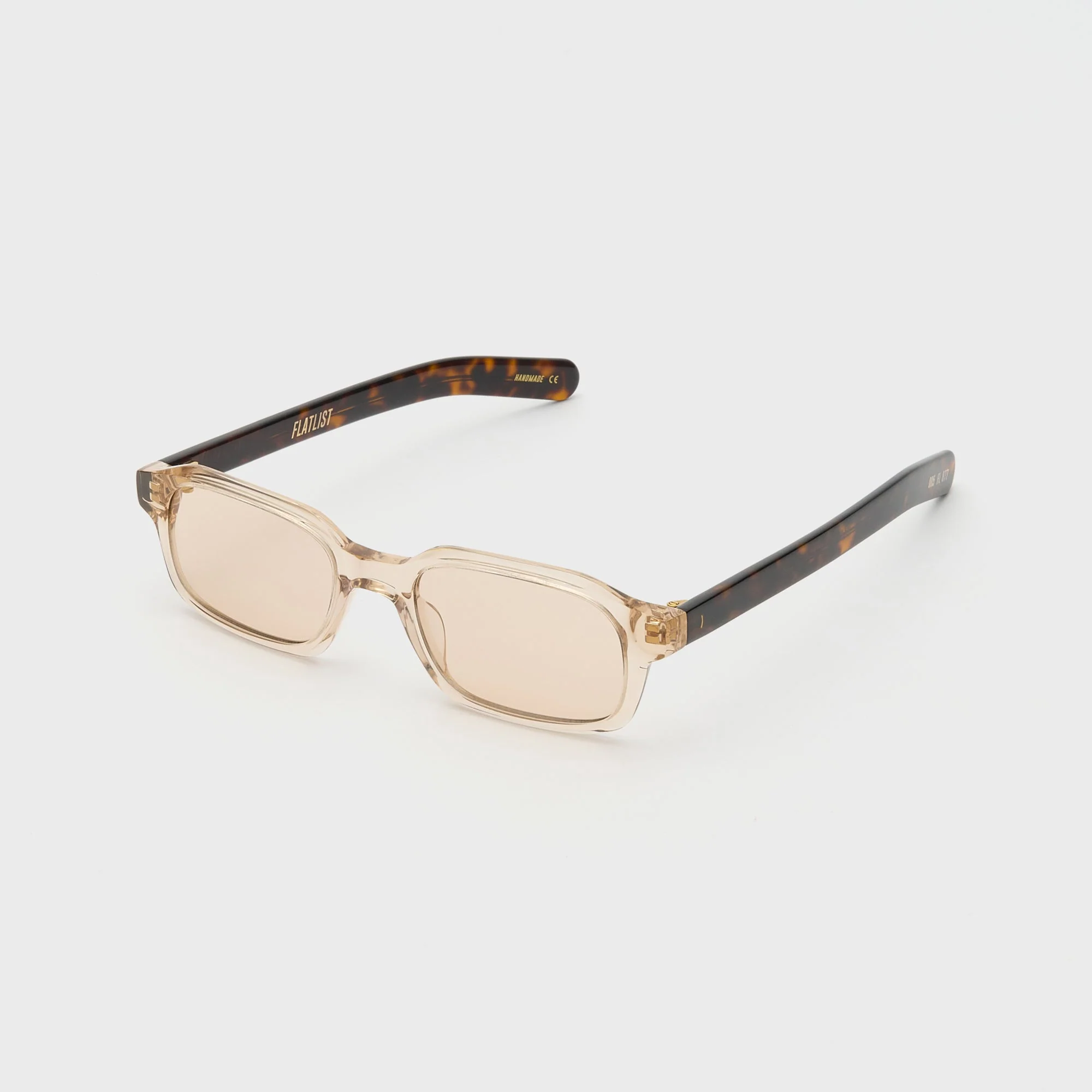Flatlist Hanky - Crystal Beige / Dark Tortoise / Peach Lens - Image 2