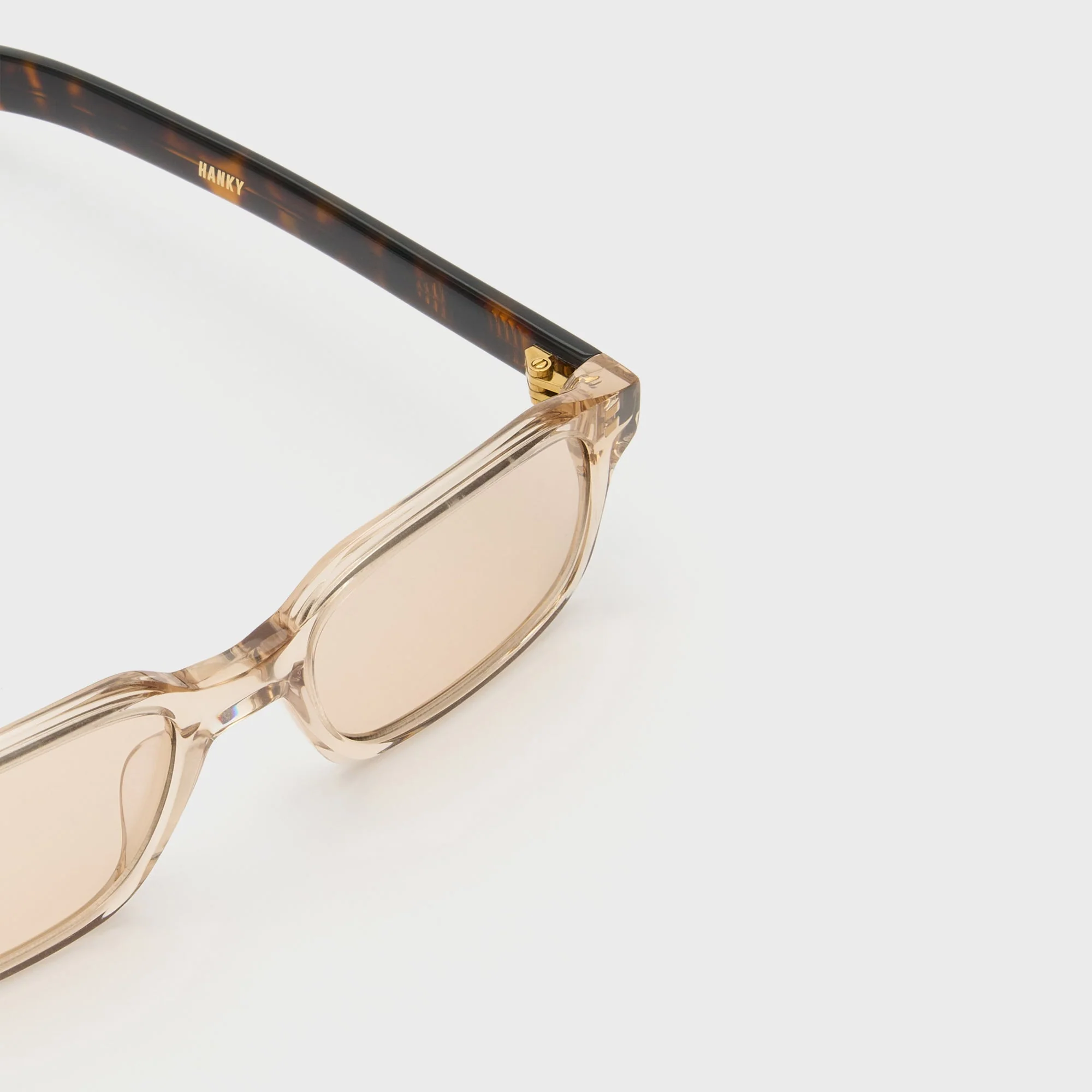 Flatlist Hanky - Crystal Beige / Dark Tortoise / Peach Lens - Image 3