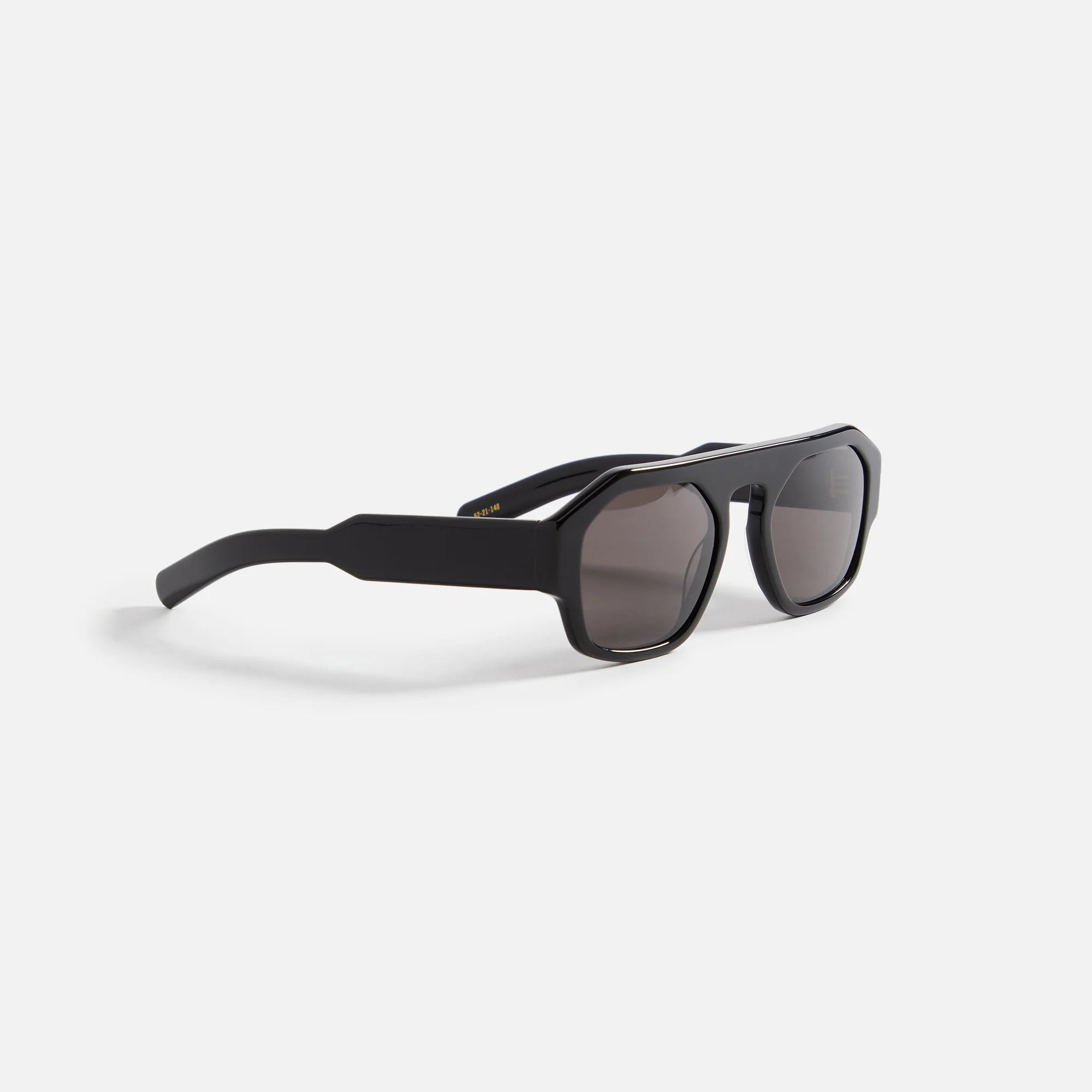 Flatlist Lefty Sunglasses - Solid Black / Solid Black Lens - Image 2