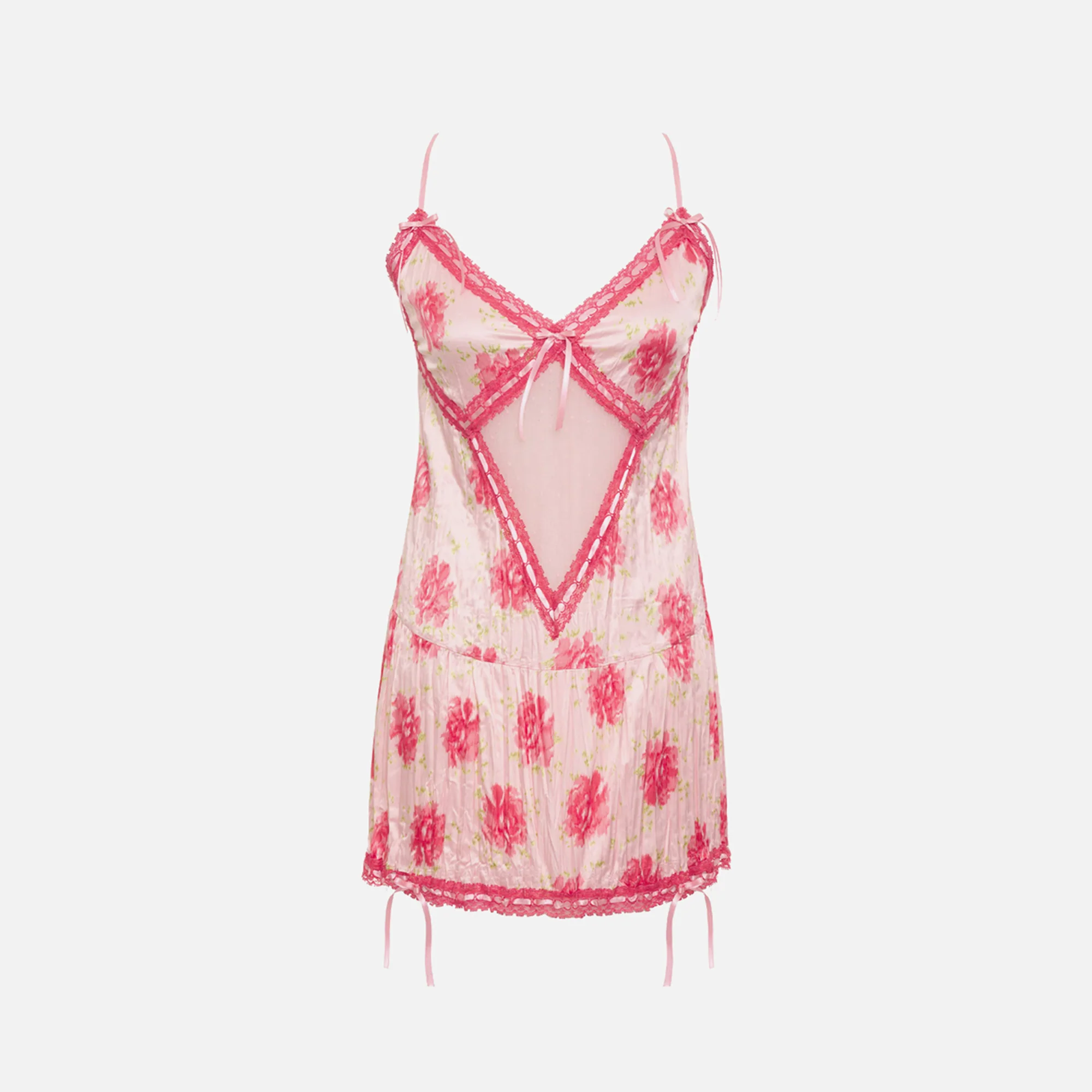 Frankies Bikinis x Sydney Sweeney Serafina Satin Dress - Amore Mio