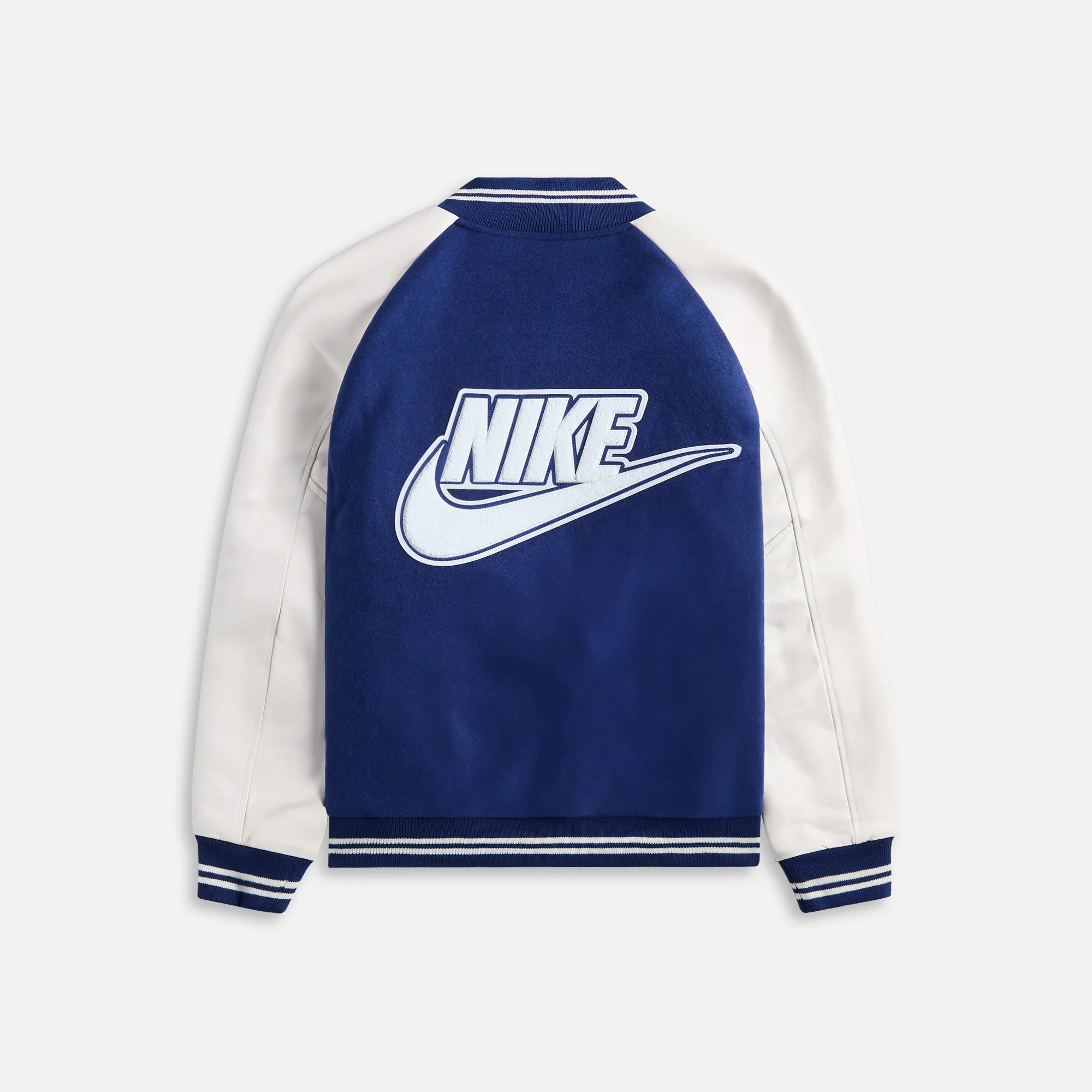 Nike x Nigo NRG Varsity Jacket - Blue Void / White - Image 2