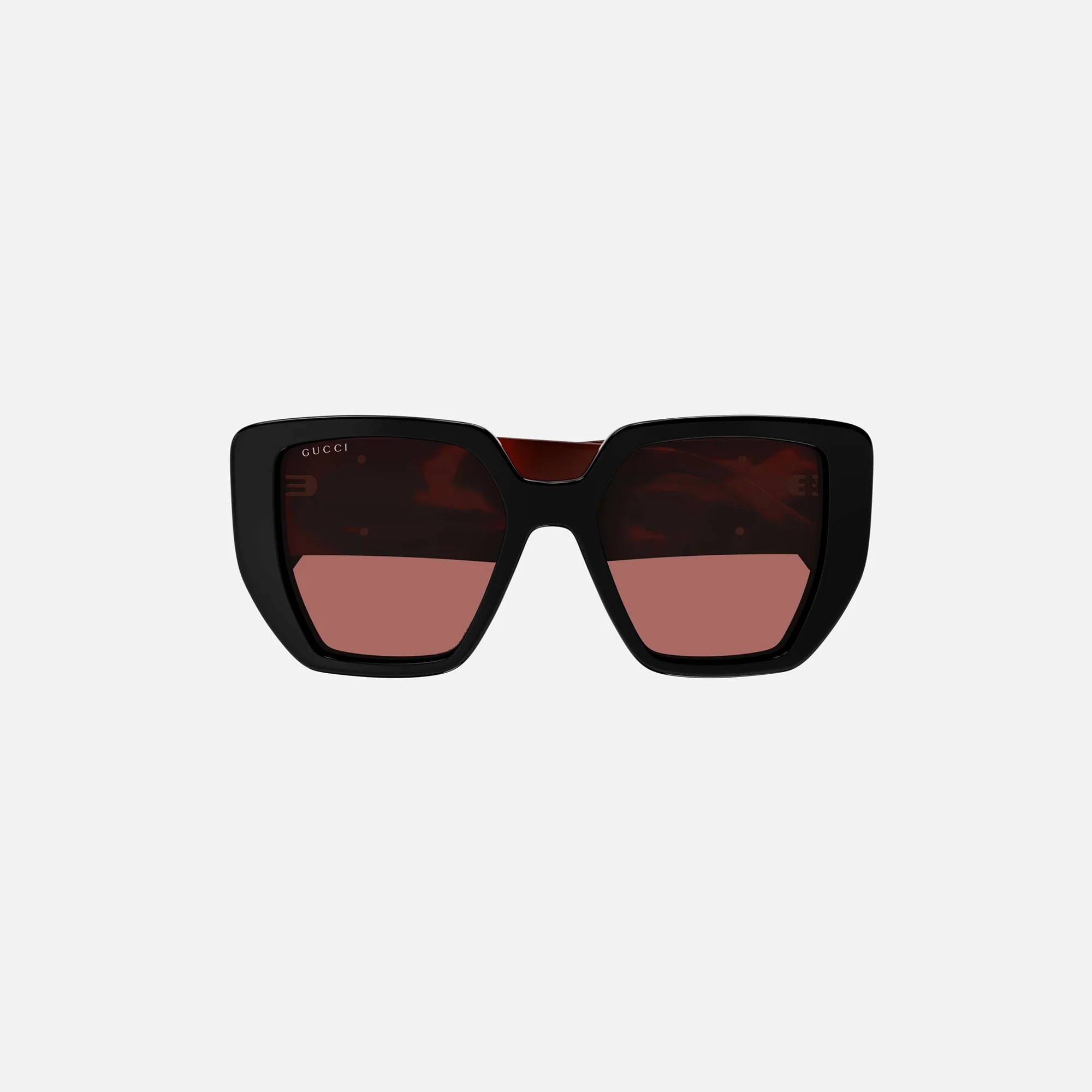 Gucci Acetate Oversized Frames - Orange Havana - Image 2