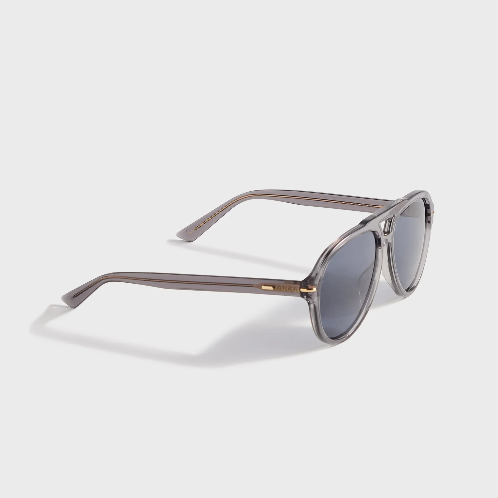 Gucci Aviator Sunglasses - Grey / Blue - Image 2