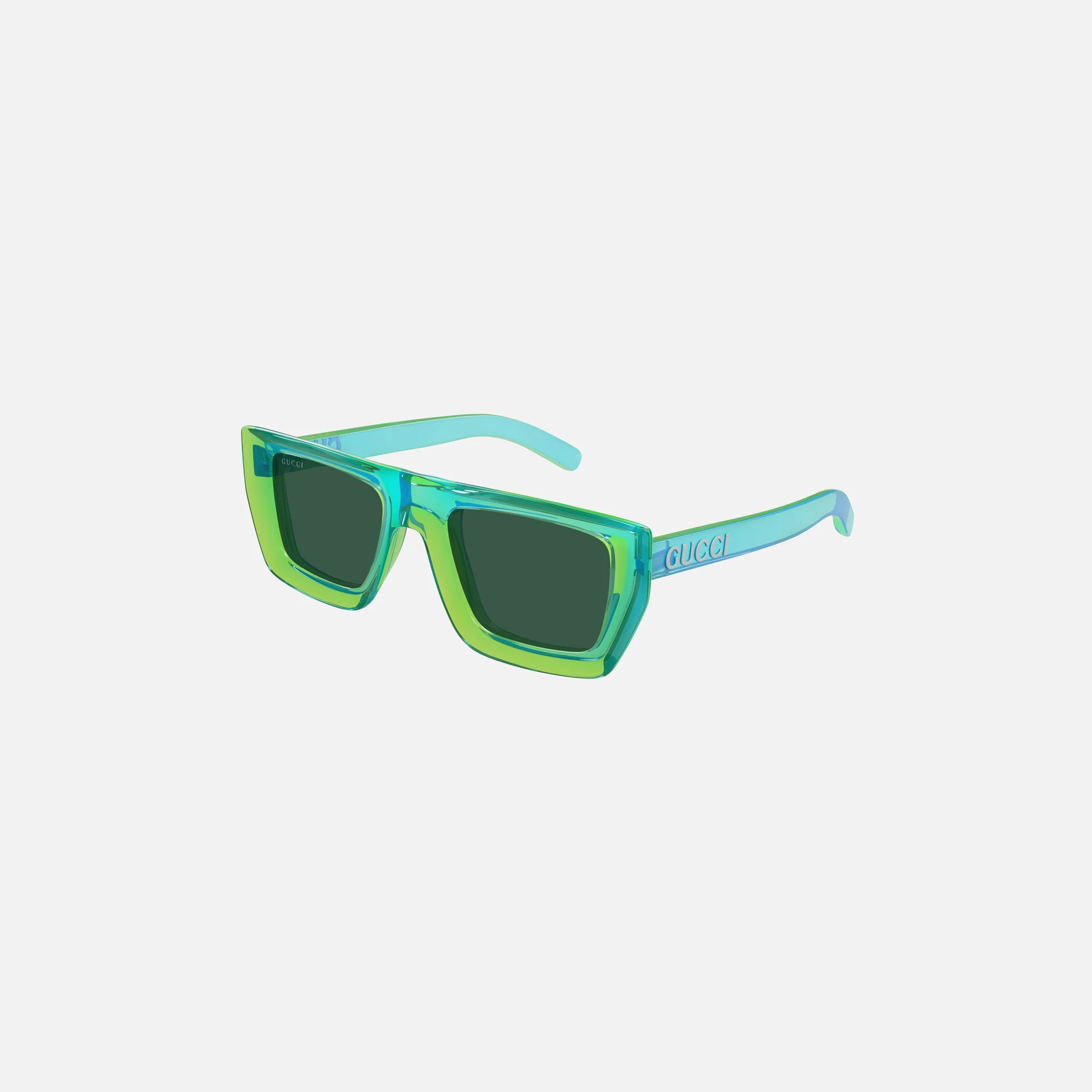 Gucci Rectangular Frame - Clear - Image 2