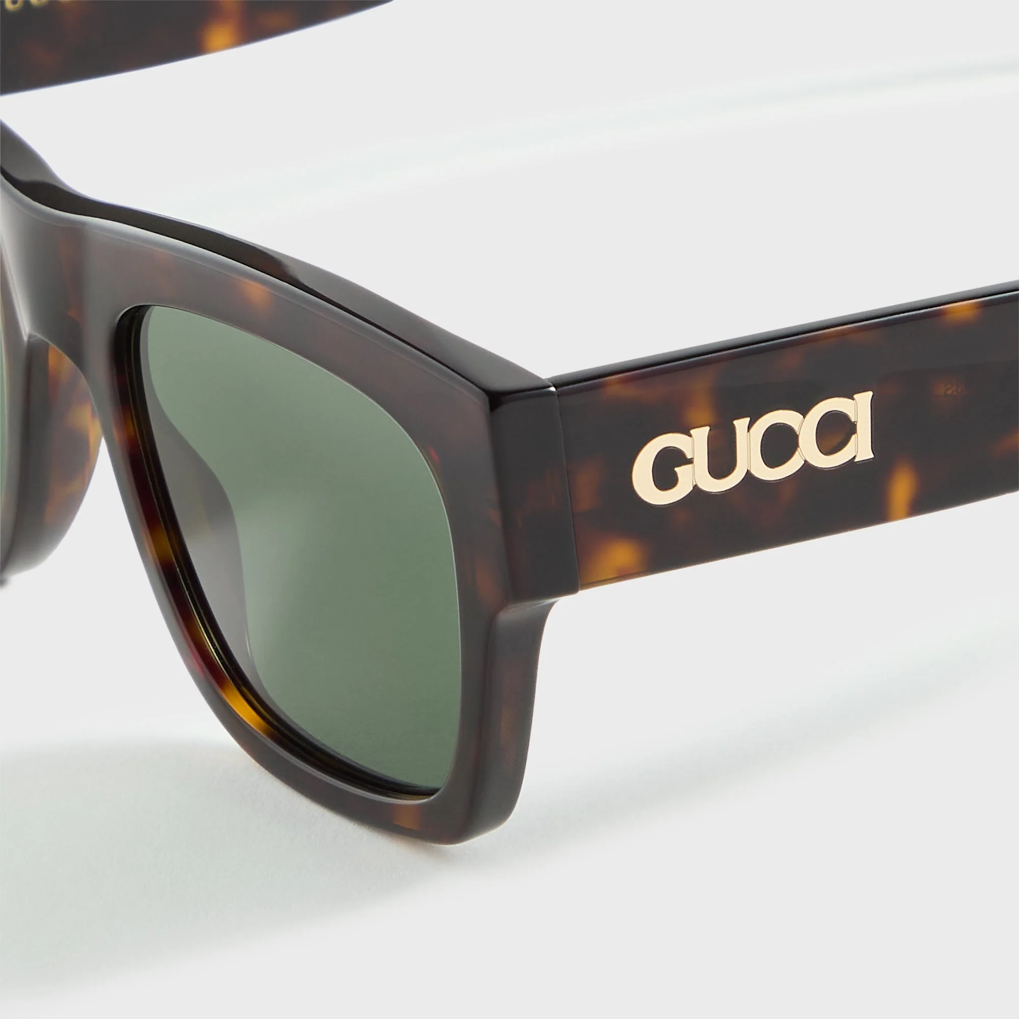 Gucci Rectangle Frames - Tortoise - Image 3