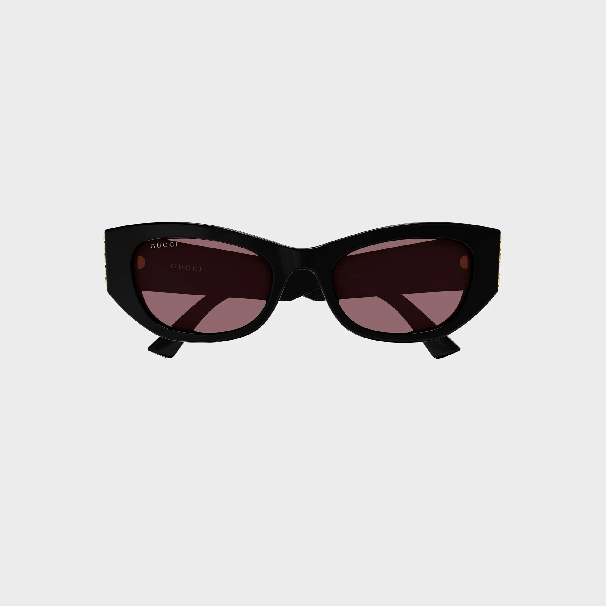 Gucci Recycled Acetate Sunglasses - Black / Red - Image 2