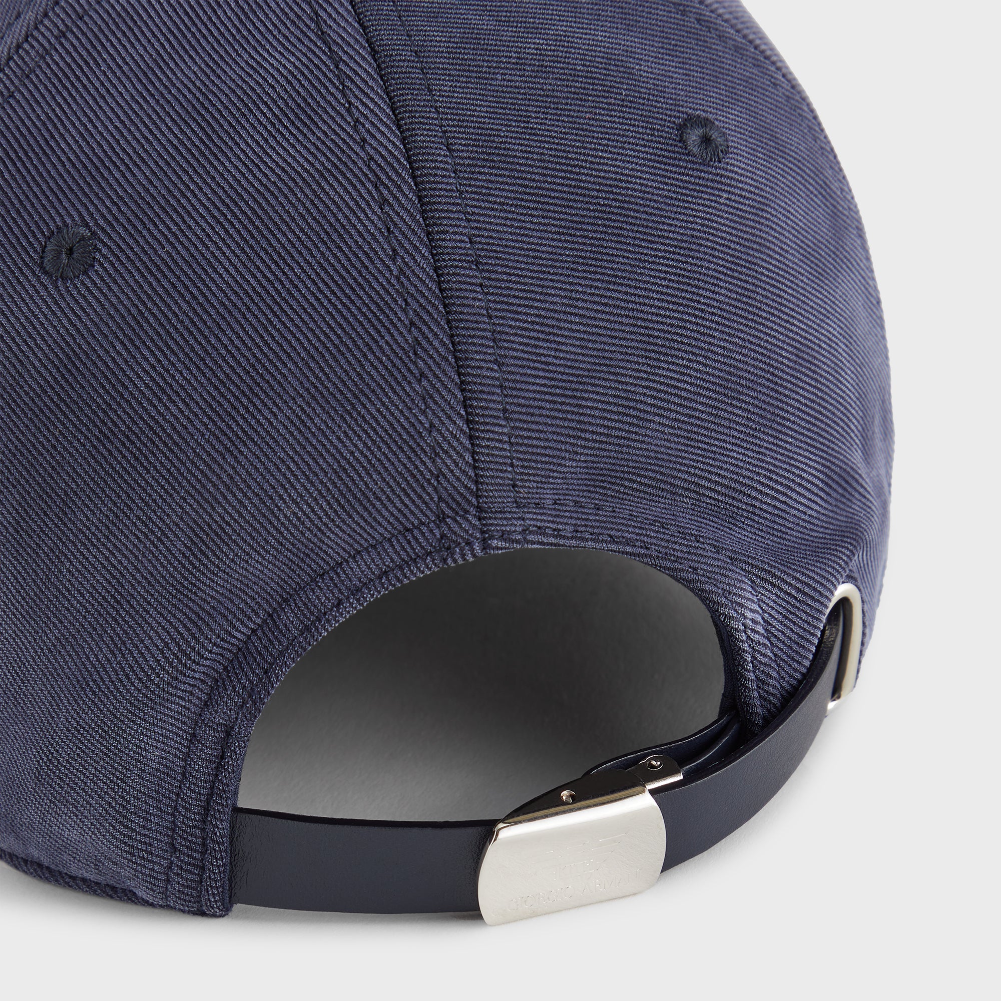 Giorgio Armani & Kith Cupro Jersey Classic Cap - Nocturnal - Image 6