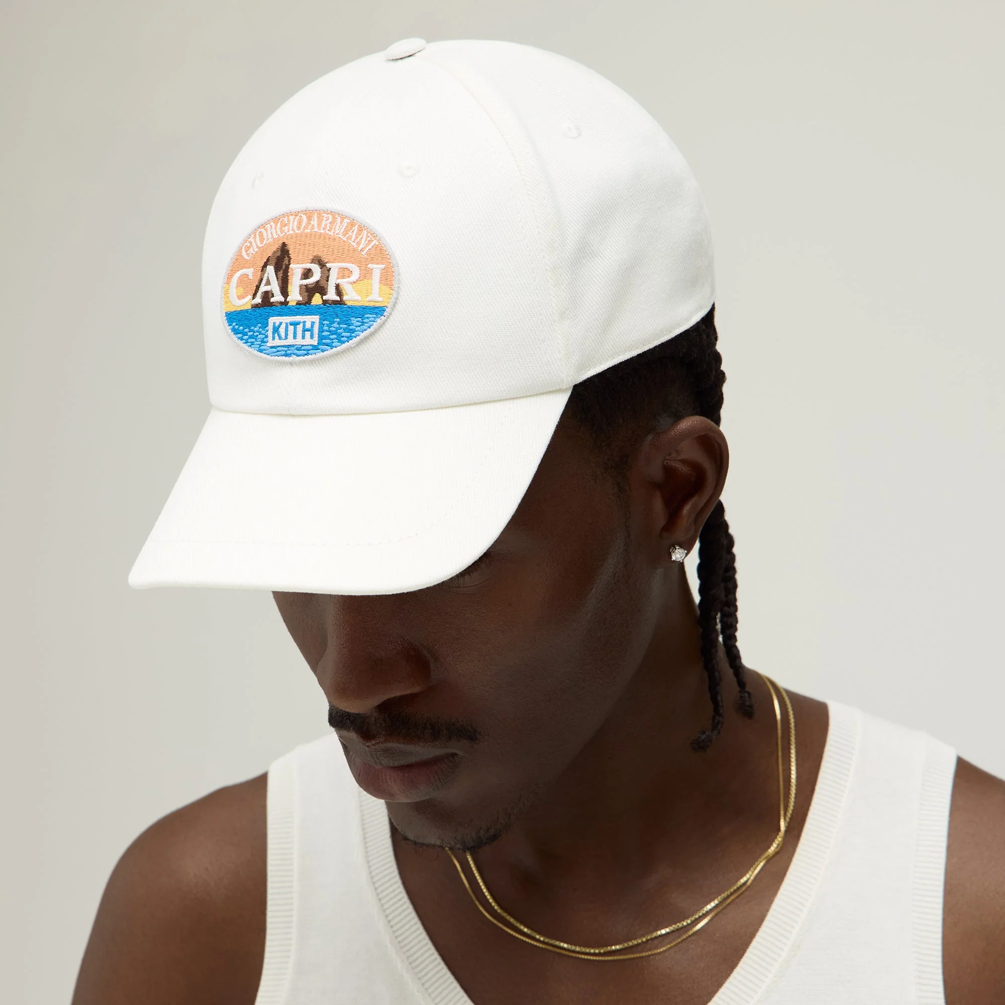 Giorgio Armani & Kith Capri Classic Cap - White - Image 2