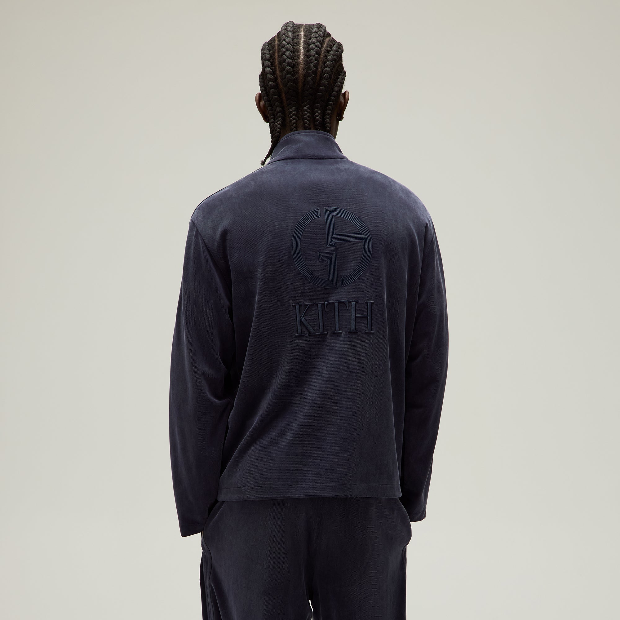 Giorgio Armani & Kith Ali Track Jacket - Nocturnal - Image 3