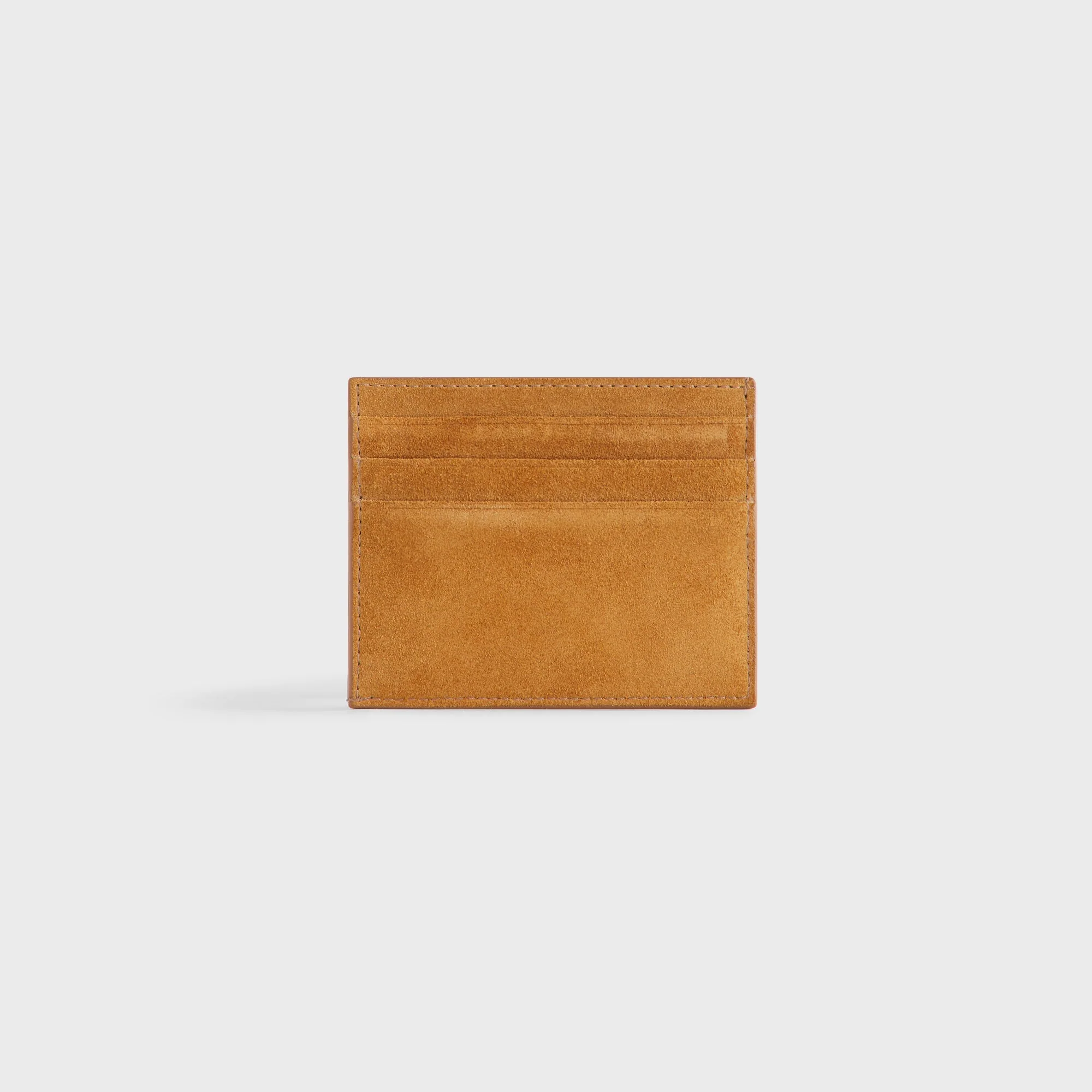 Giorgio Armani & Kith Suede Card Holder - Tan - Image 2