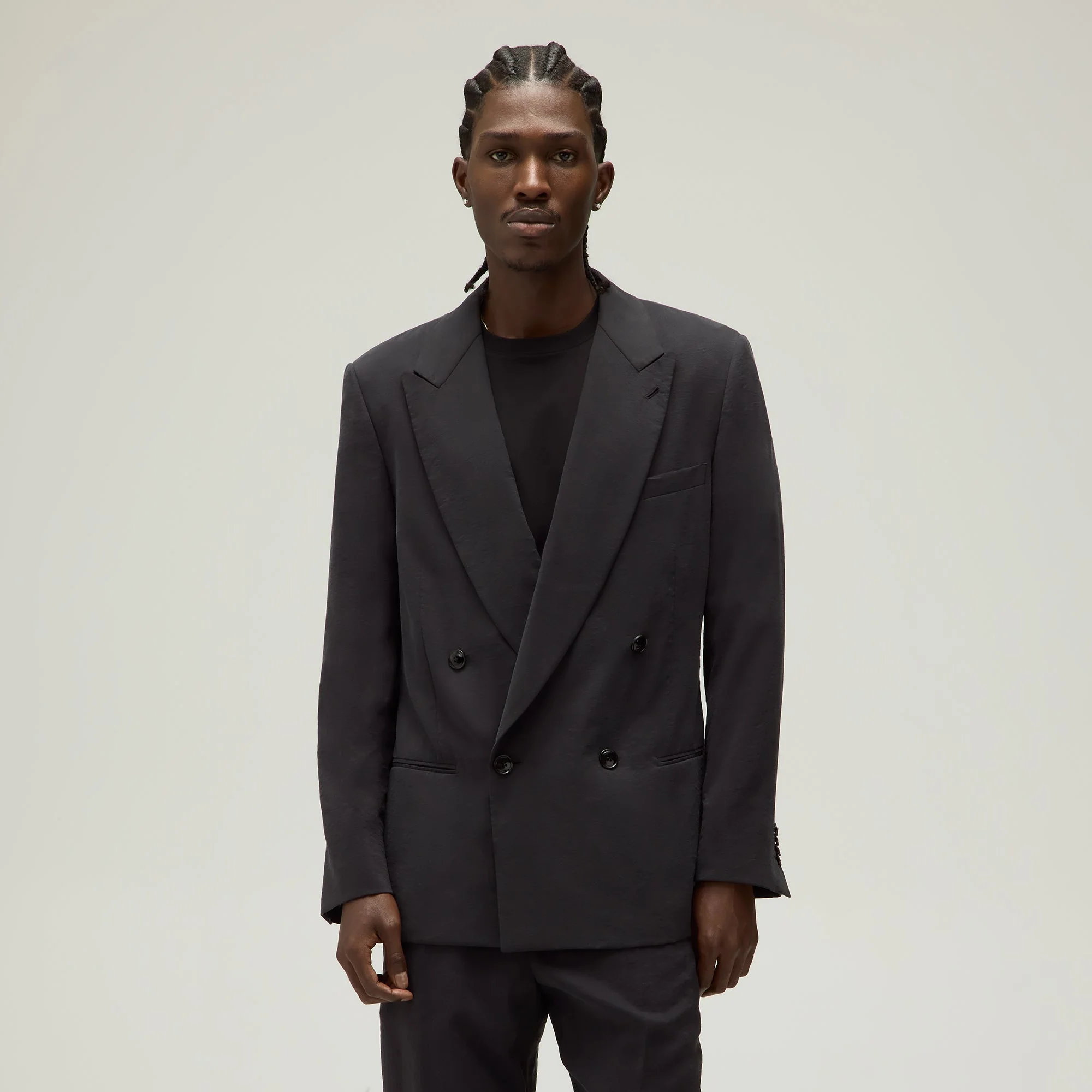 Giorgio Armani & Kith Upton Double Breasted Blazer - Ghost - Image 2