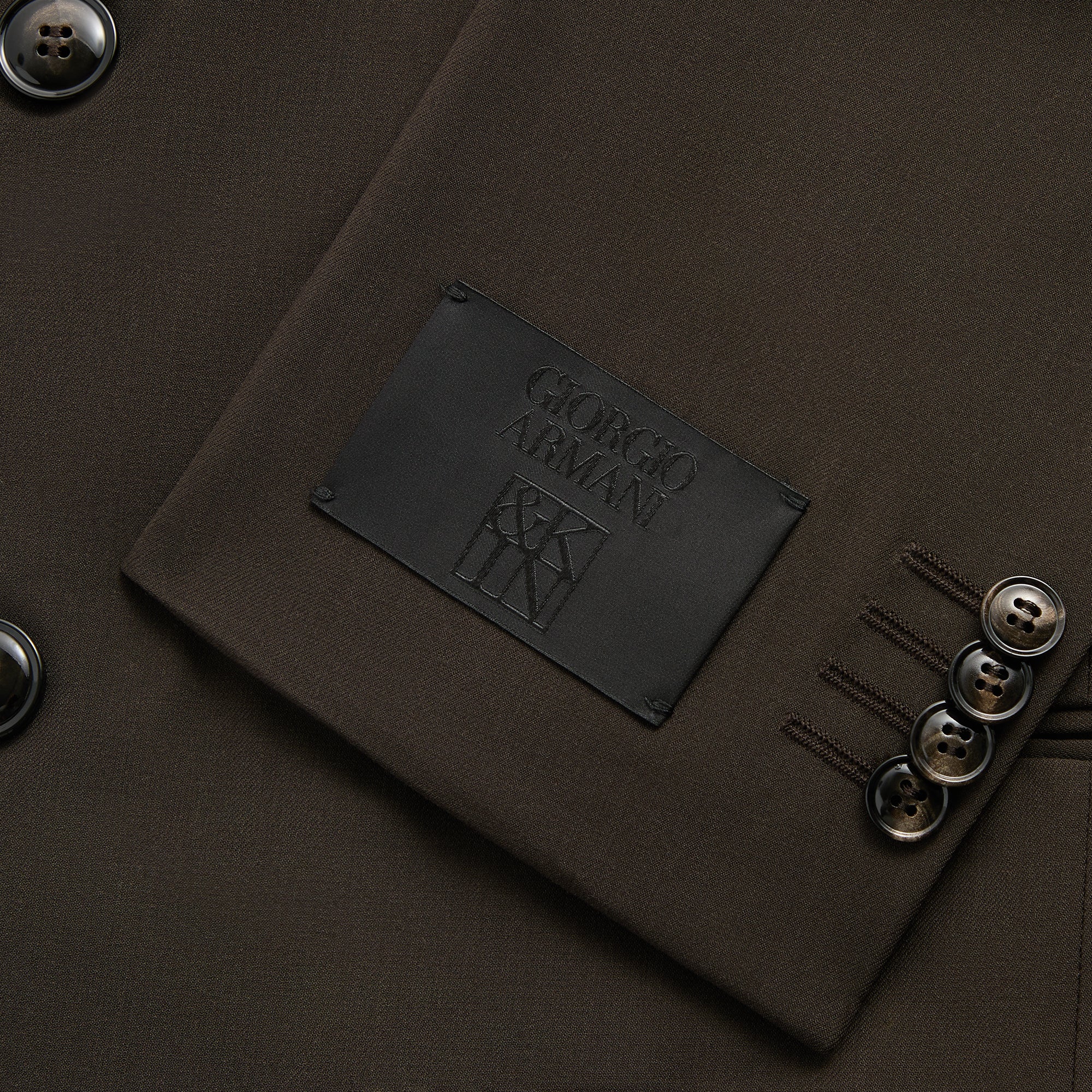 Giorgio Armani & Kith &Kin The Artist Virgin Wool Double-Breasted Jacket - Kindling - Image 6