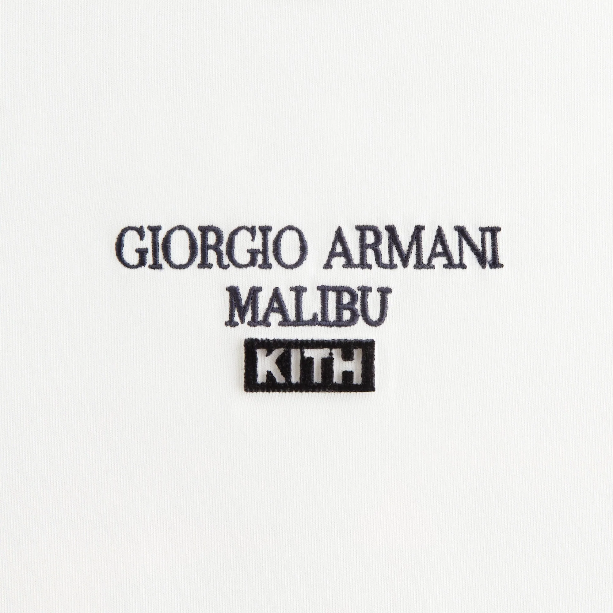 Giorgio Armani & Kith Women Malibu Mulberry Tee - White - Image 5