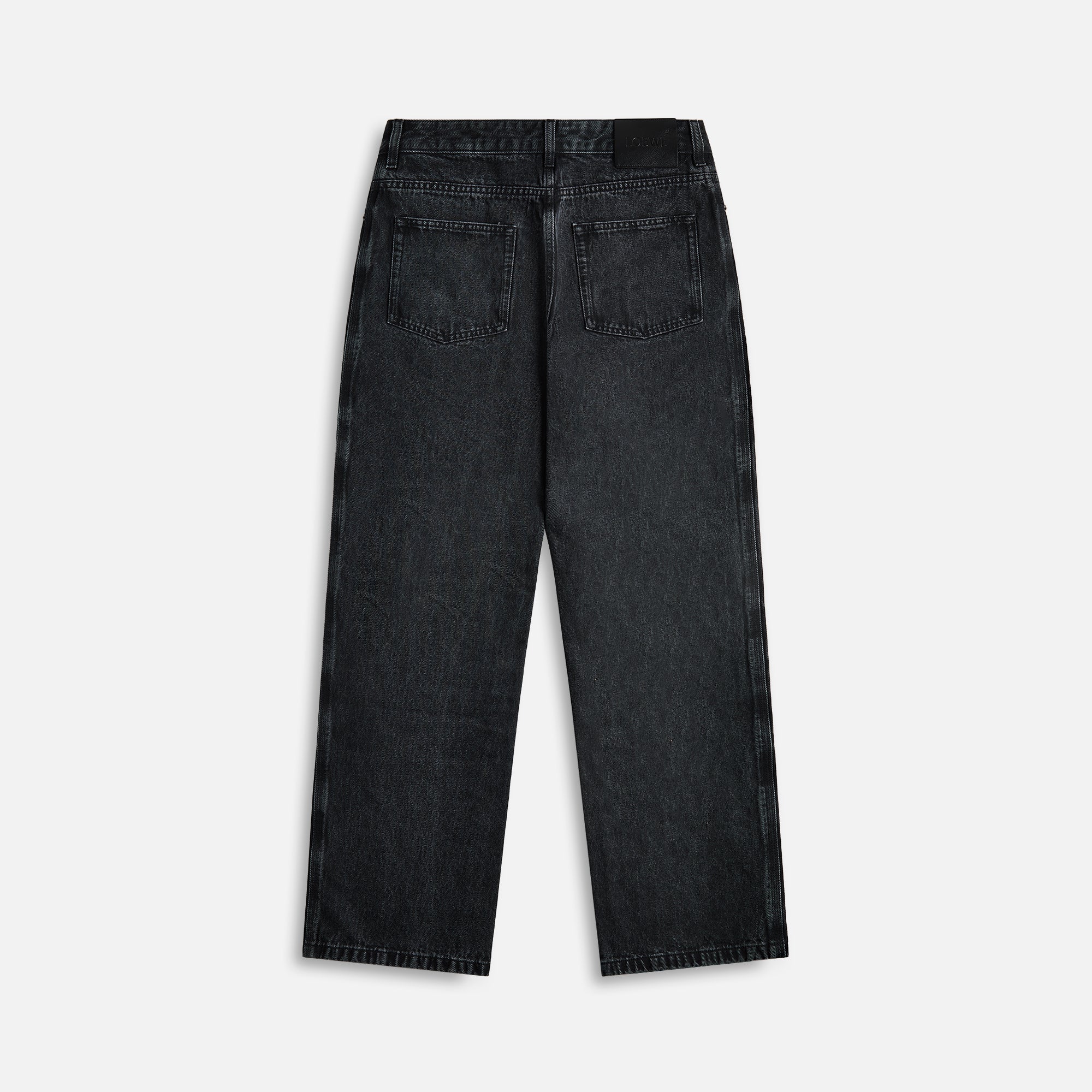 Loewe Anagram Baggy Jeans - Black - Image 2
