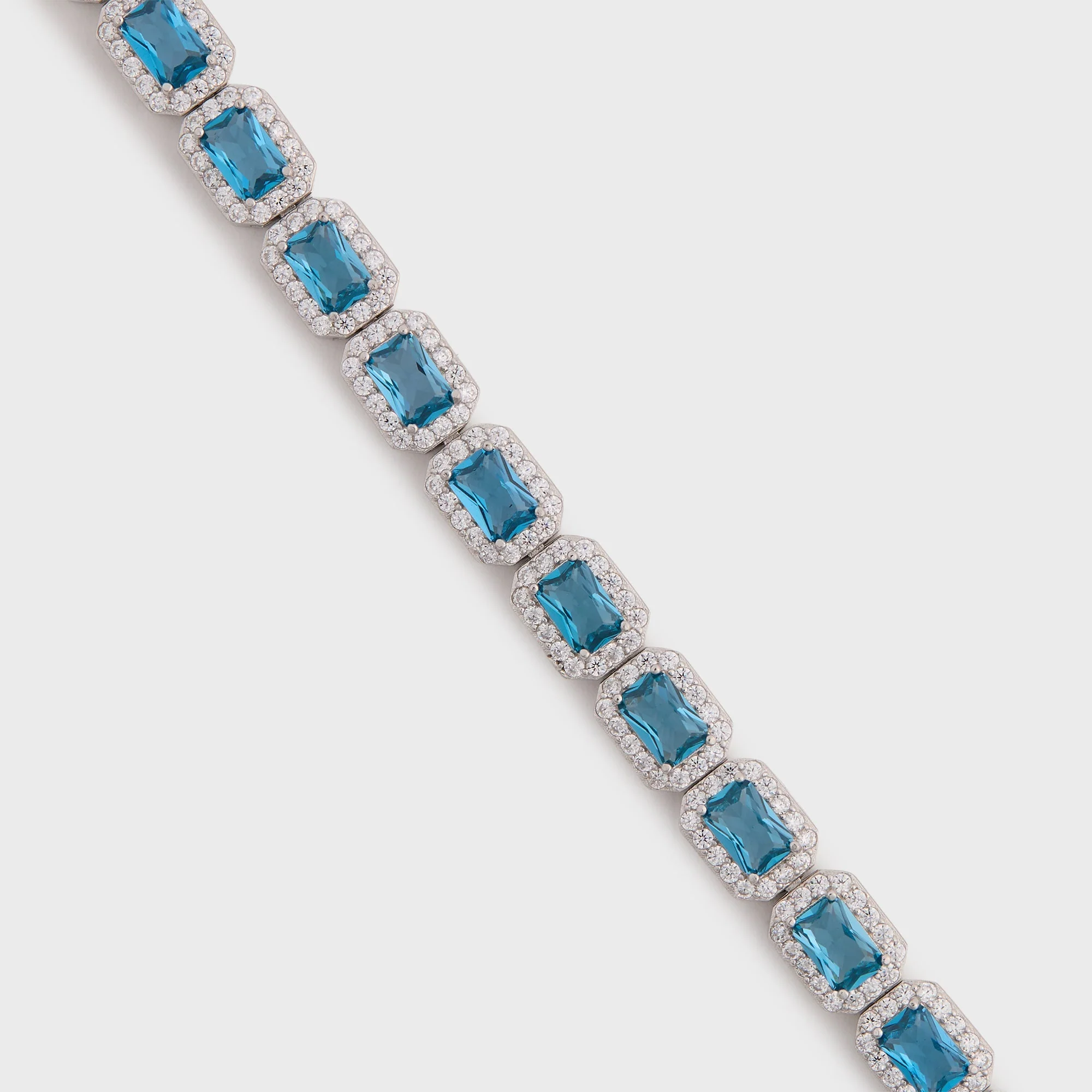 Hatton Labs Crown Tennis Bracelet - Sterling Silver - Image 2