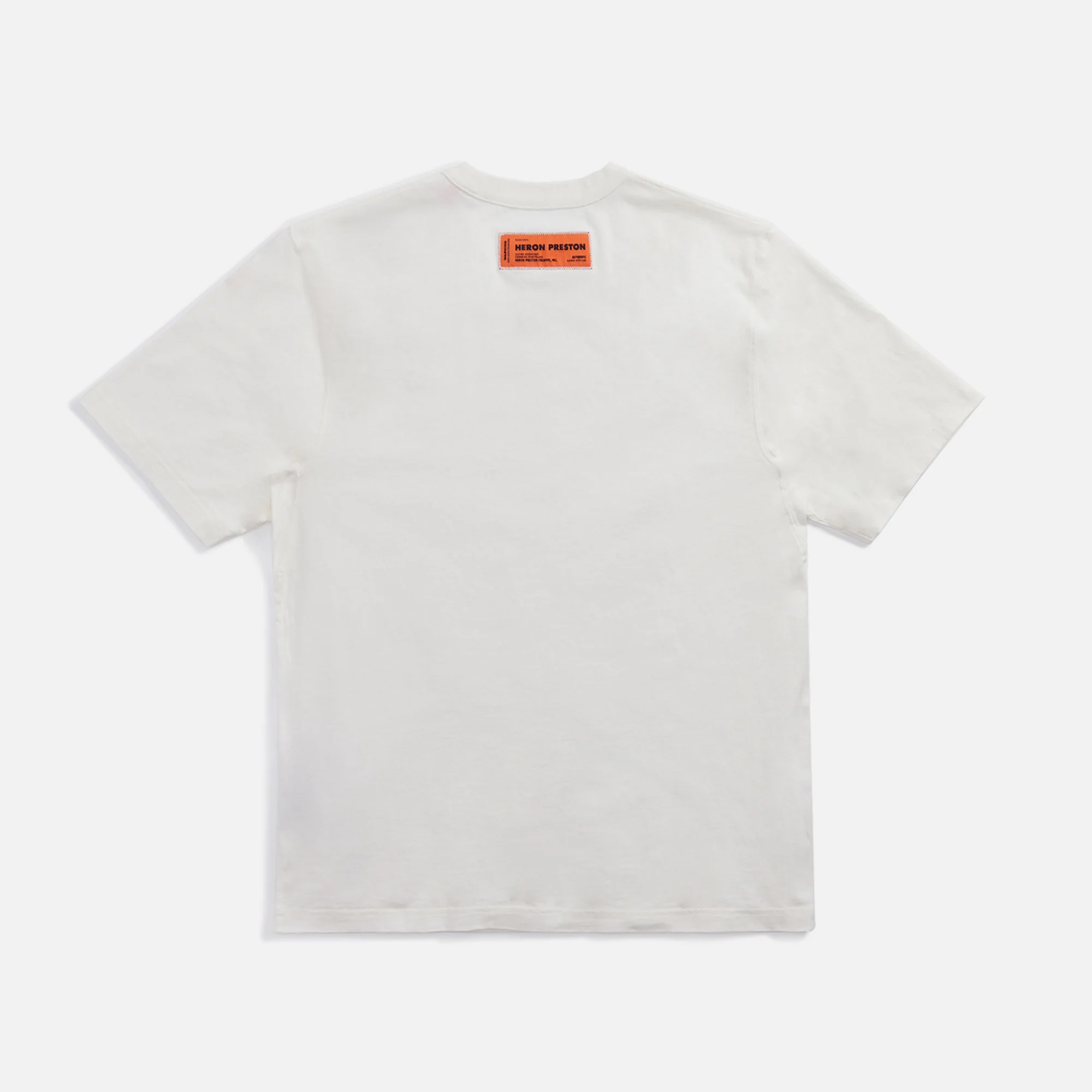 Heron Preston Censored Tee - White / Navy Blue - Image 2