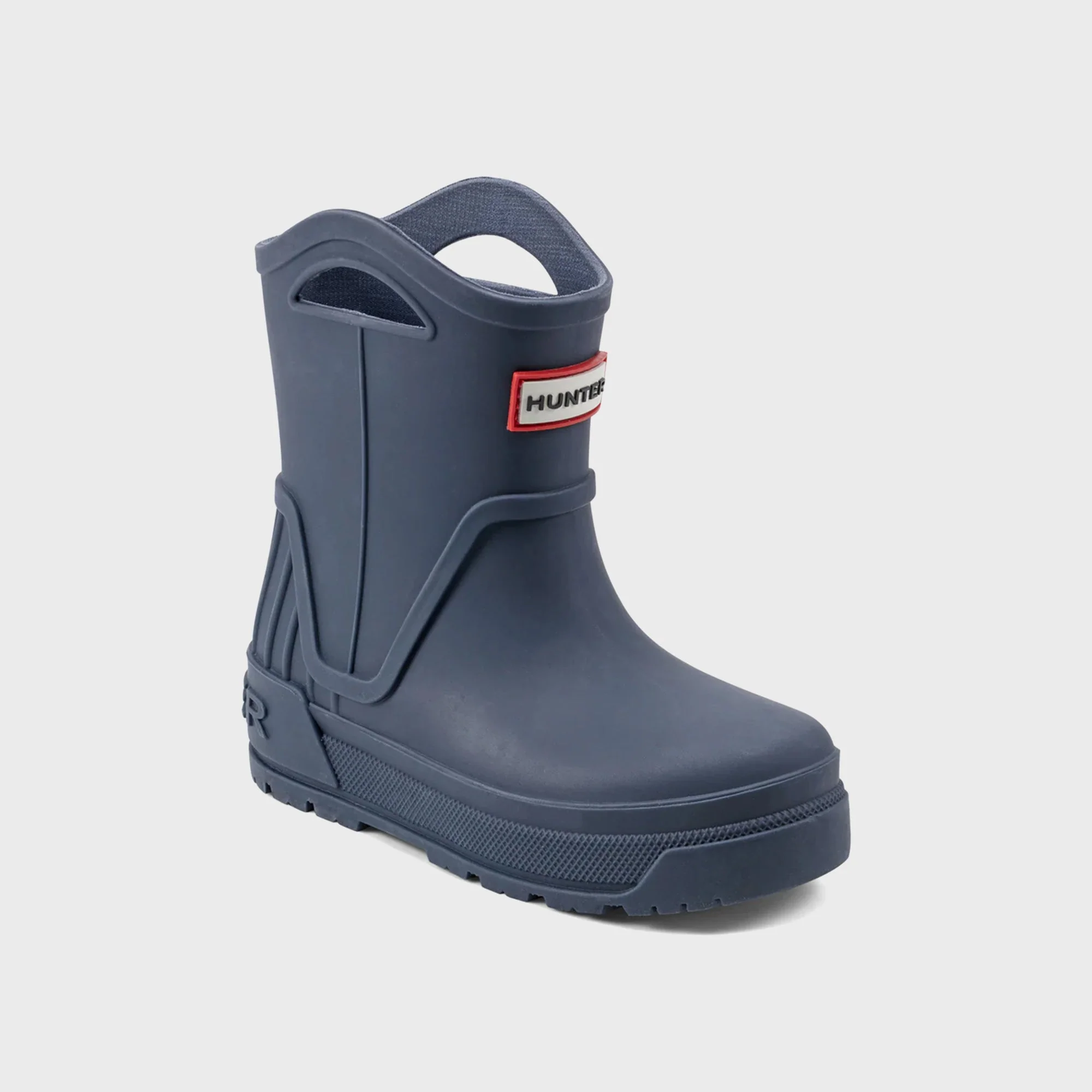 Hunter Little Kids Georgey Waterproof Boots - Dark Blue - Image 2