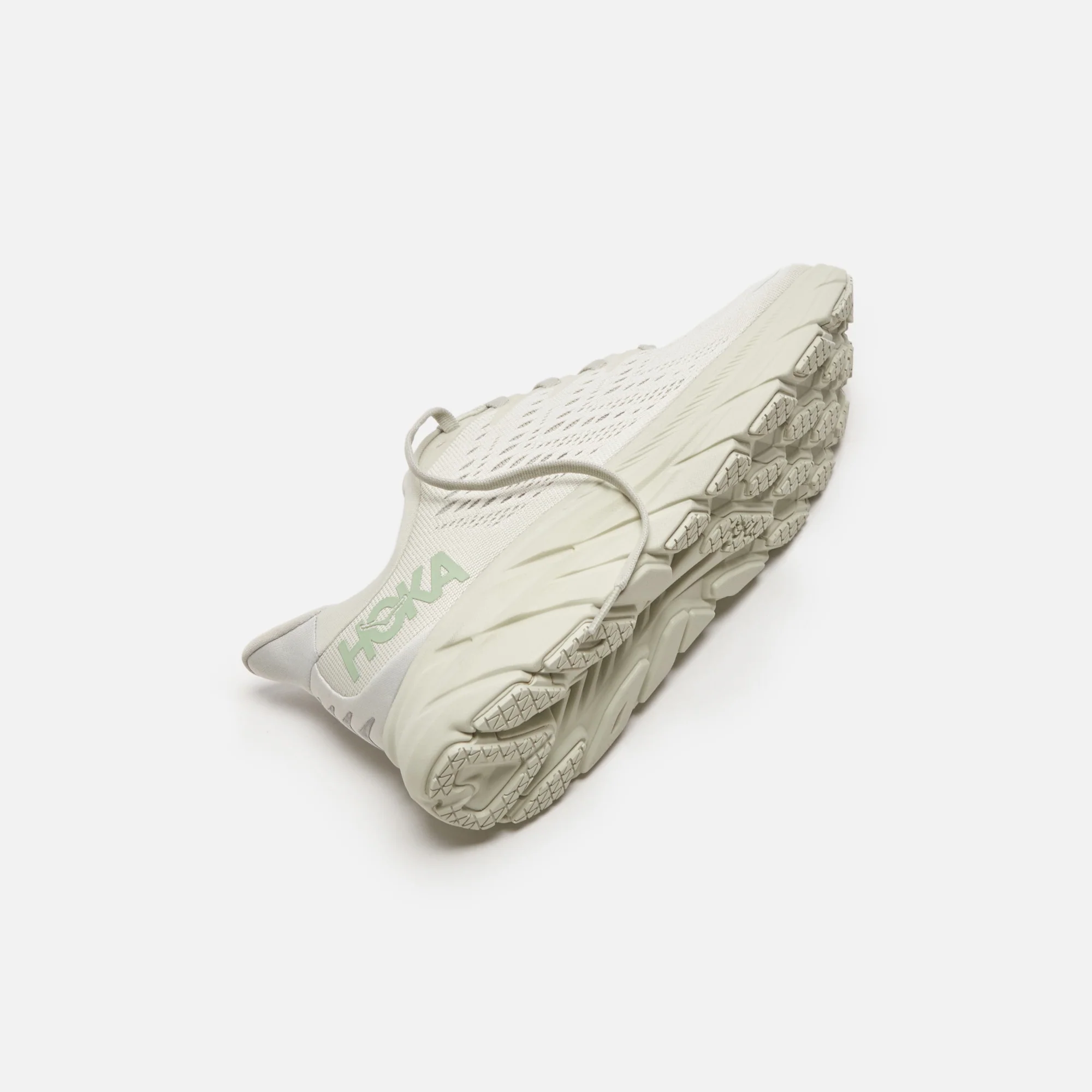 Hoka Wmns Clifton 8 - Smoke Green / Celadon Tint - Image 4