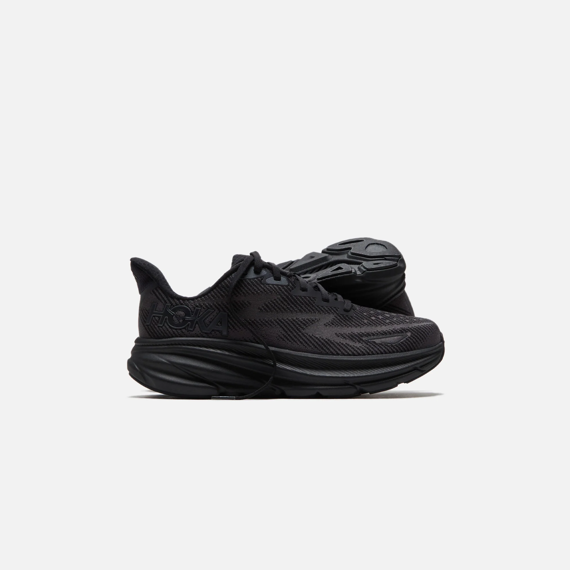 Hoka WMNS Clifton 9 - Black - Image 4