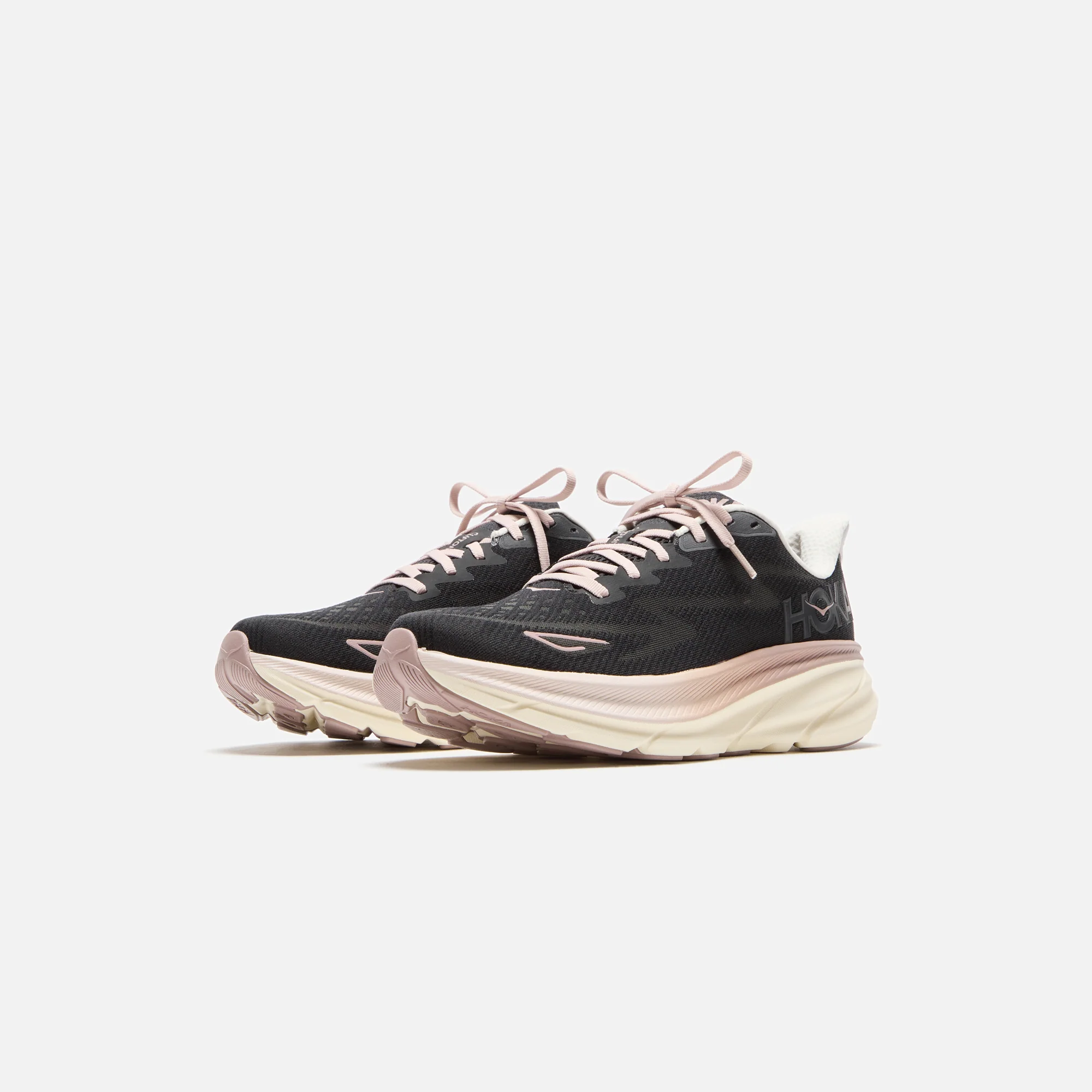 HOKA WMNS Clifton 9 - Obsidian / Quartzite - Image 2
