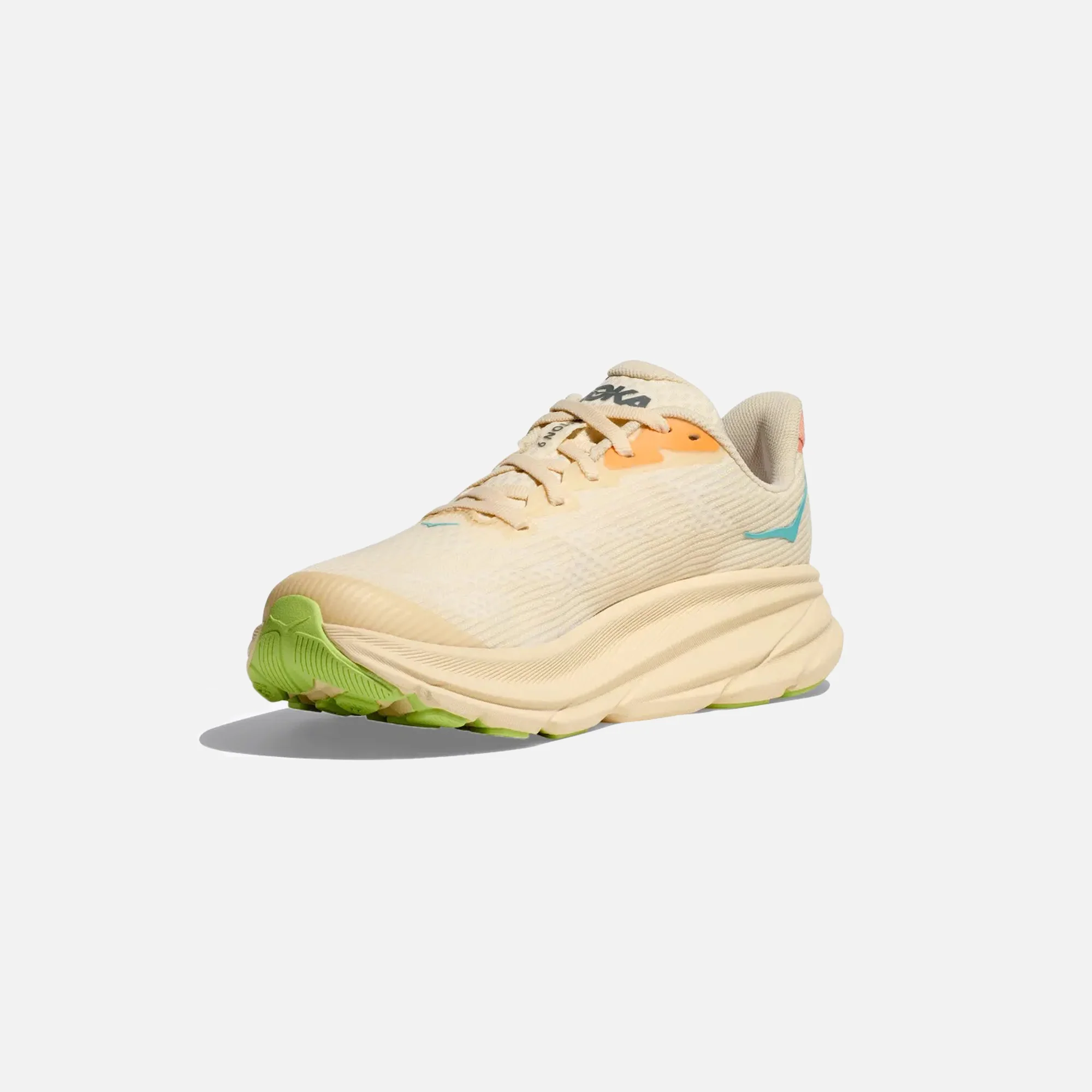 HOKA Kids Clifton 9 - Vanilla / Astral - Image 2