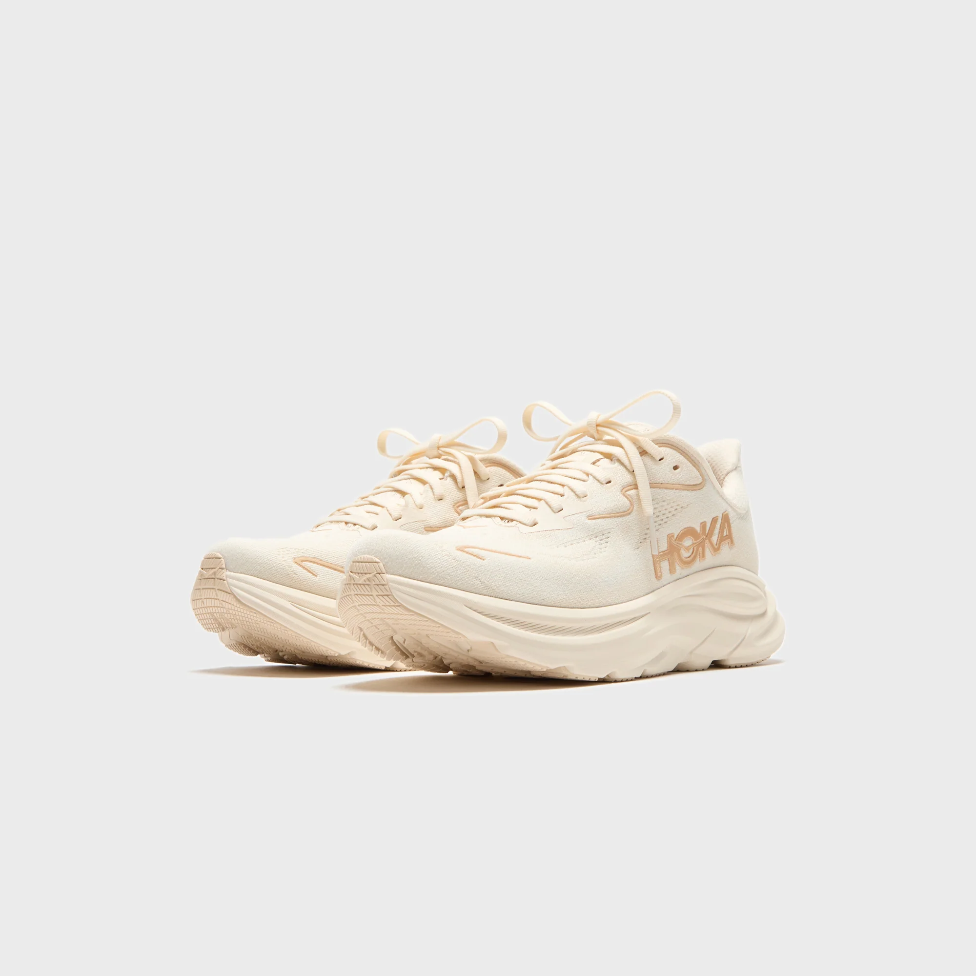 HOKA Clifton 10 - Vanilla / Birch - Image 2