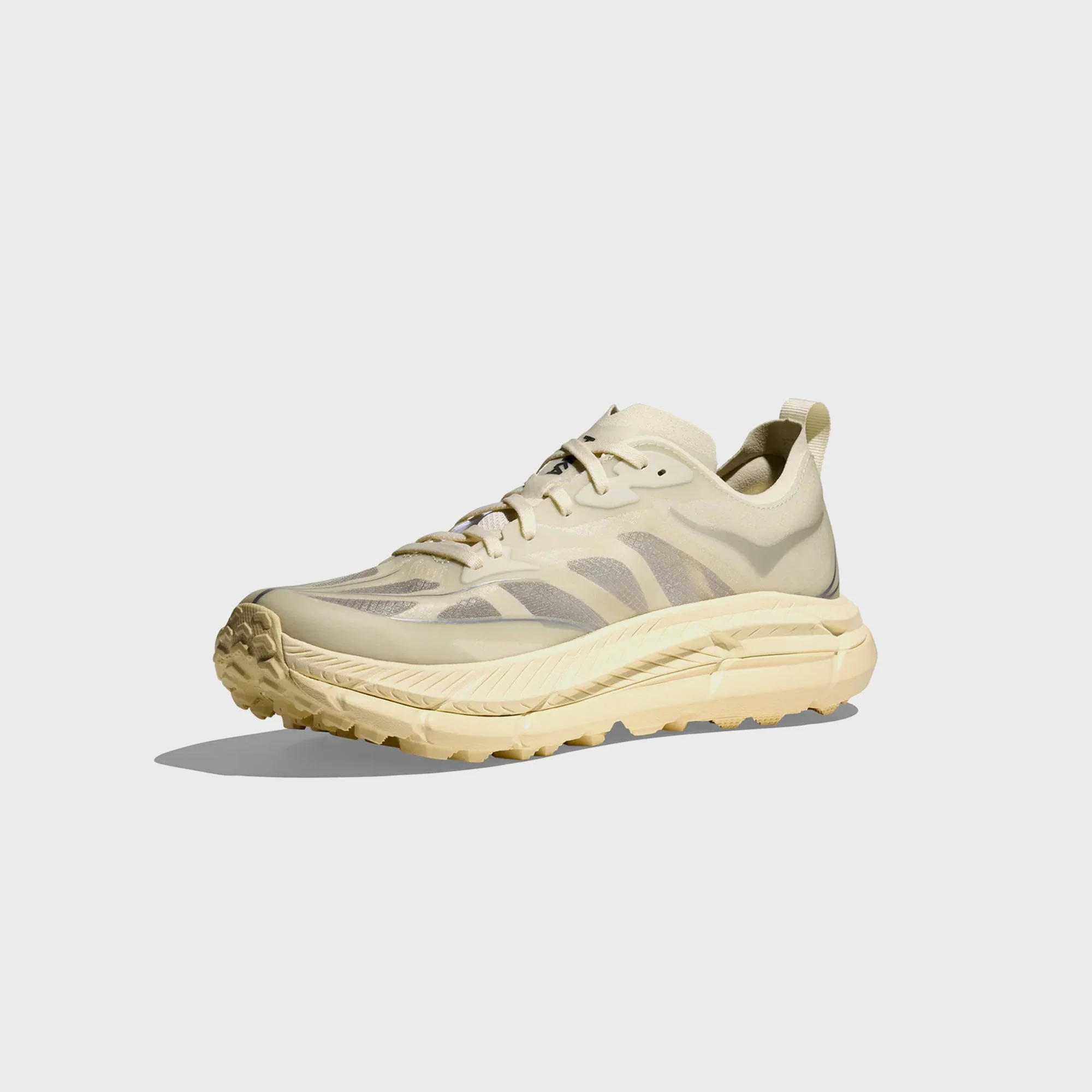 HOKA Mafate Speed 4 Lite - Truffle Salt / Vintage Yellow - Image 6