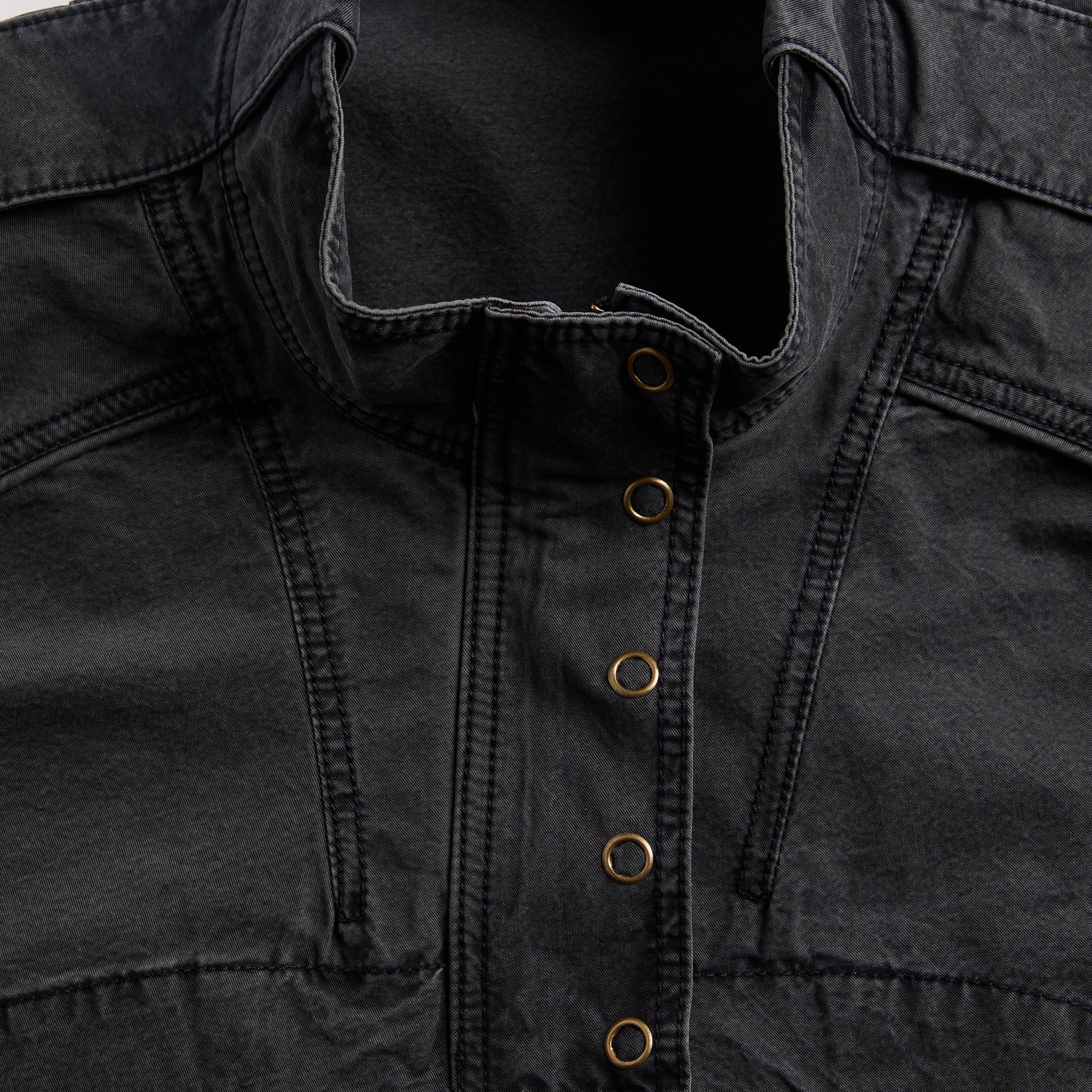 Hyein Seo Double Layer Moto Jacket - Midnight - Image 3