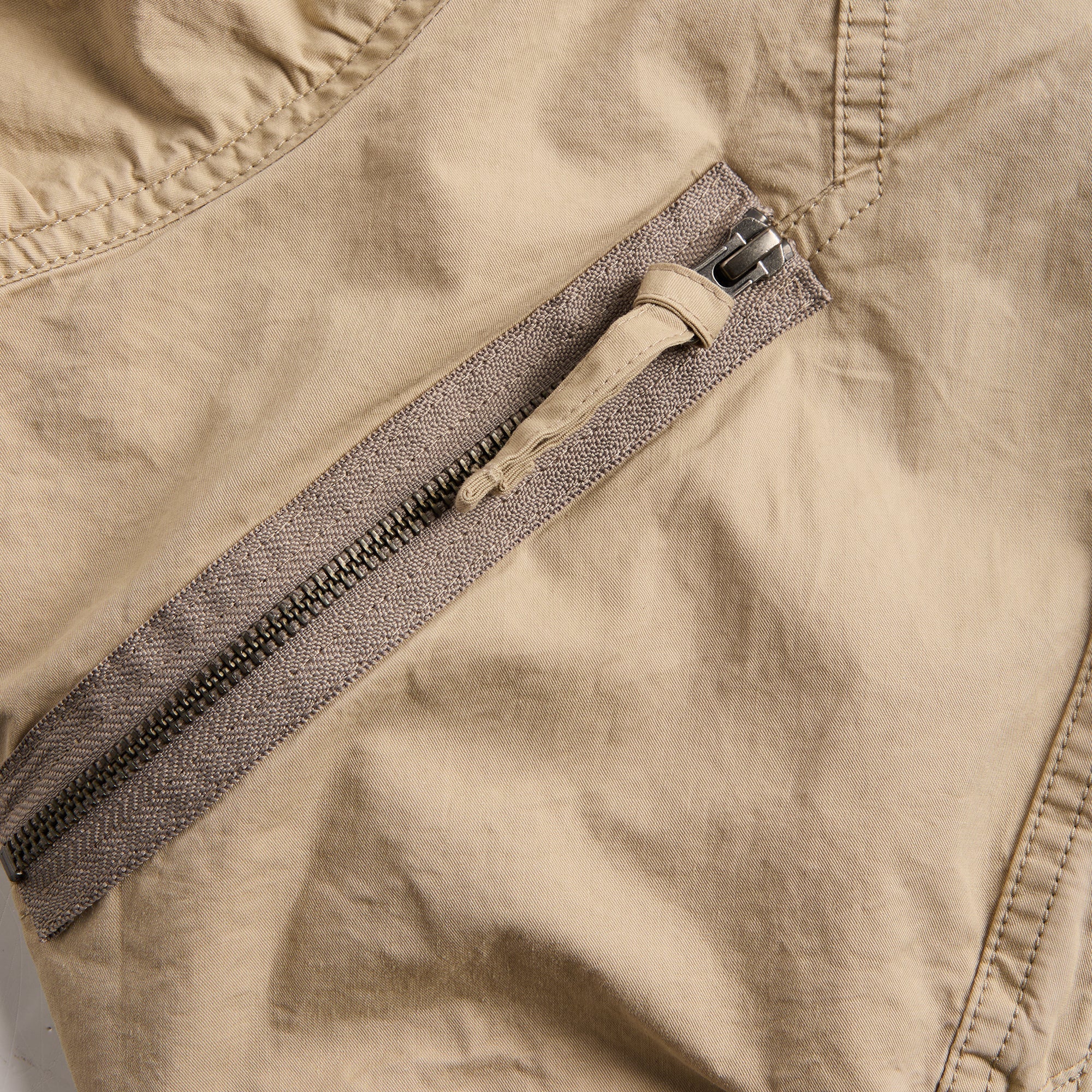 Hyein Seo Cotton Bolero Jacket with Hoodie - Beige - Image 3