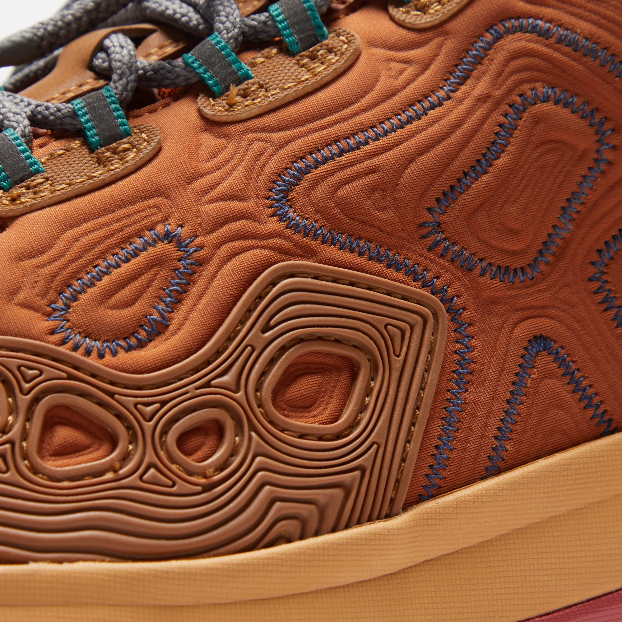 Moncler x Salehe Bembury Trailgrip Low Top Sneaker - Orange - Image 7