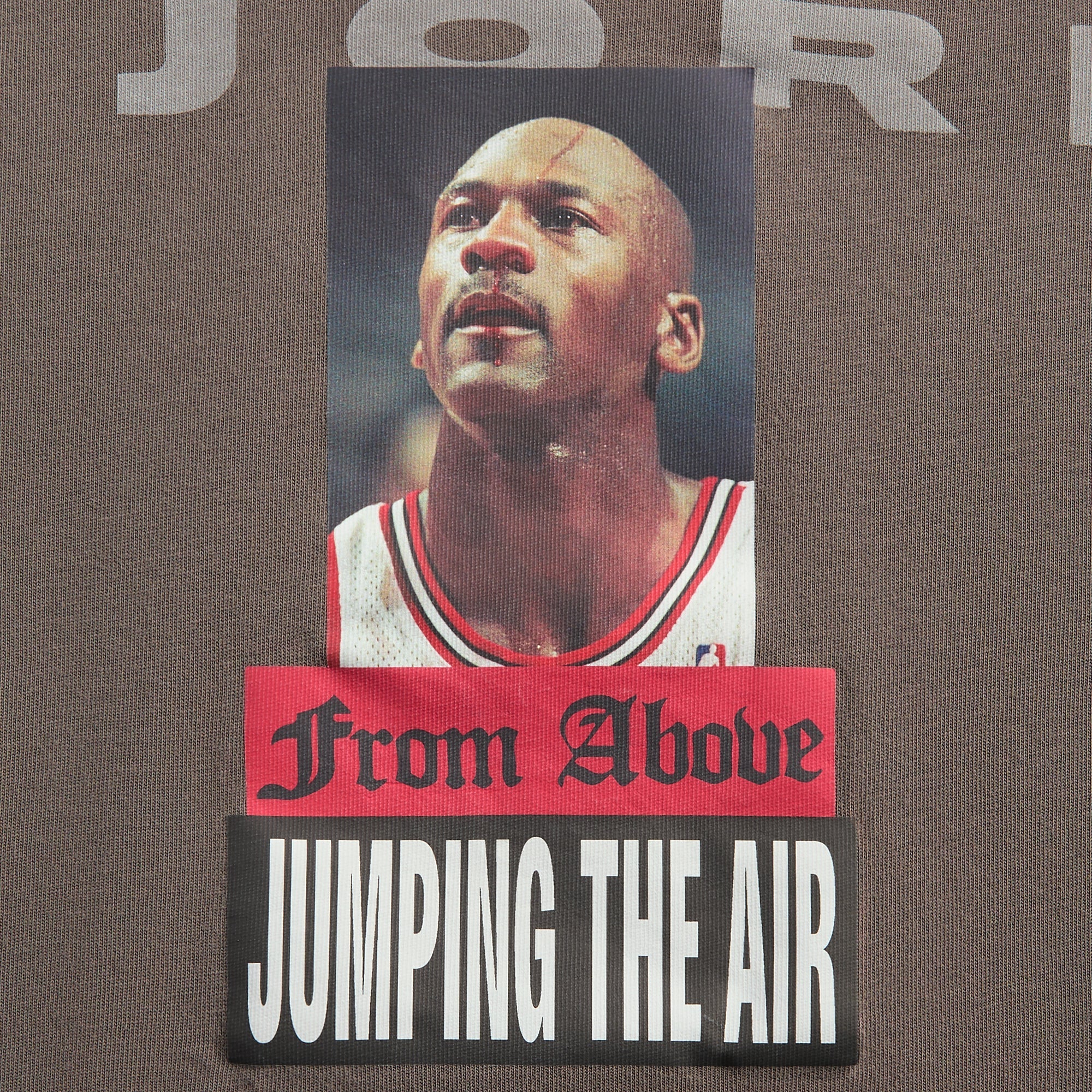 Jordan M J IH Above Short Sleeve Tee - Cave Stone - Image 3