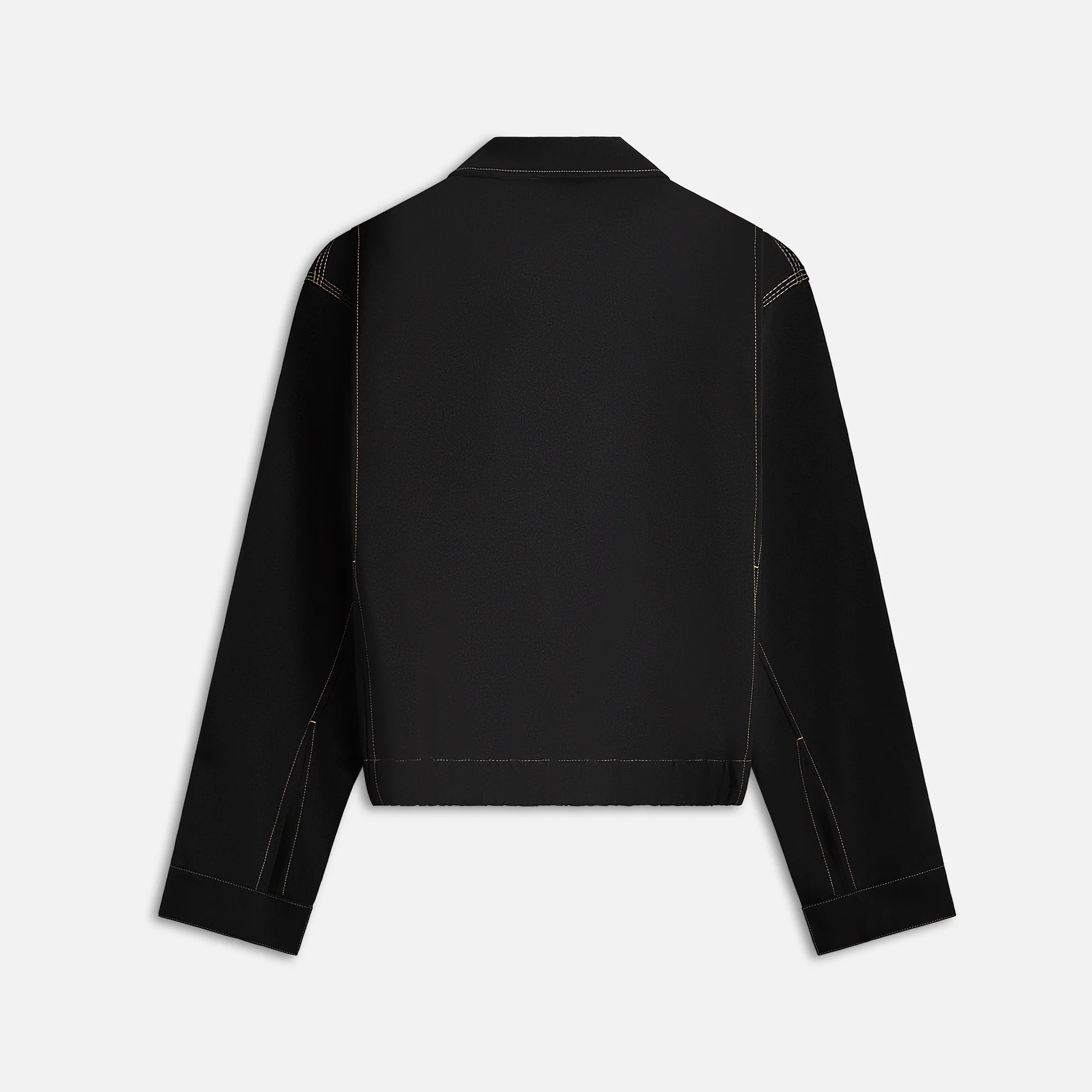 Jil Sander Recycled Polyester Gabardine Blouson - Black - Image 2