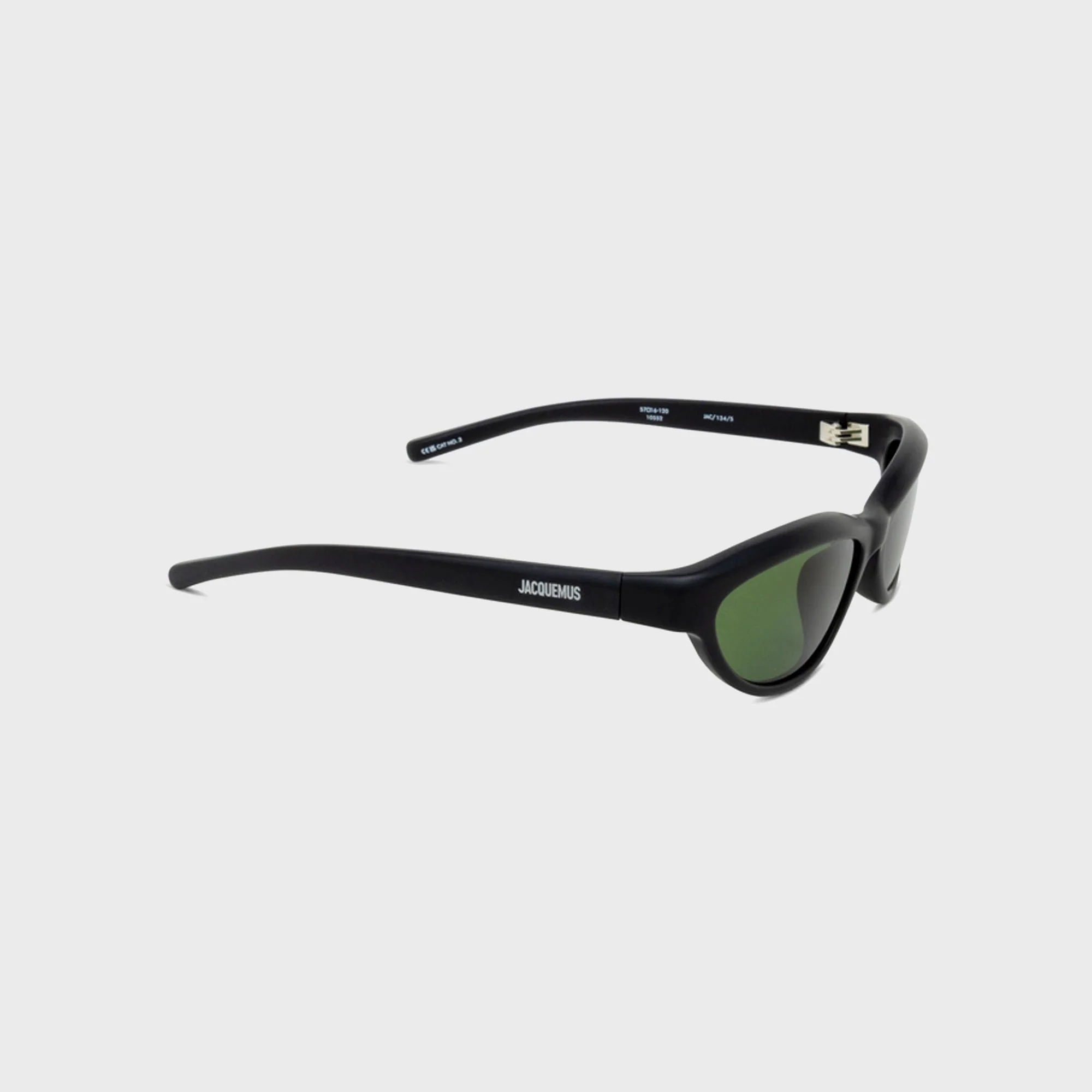Jacquemus Curvo Sunglasses - Matte Black - Image 2
