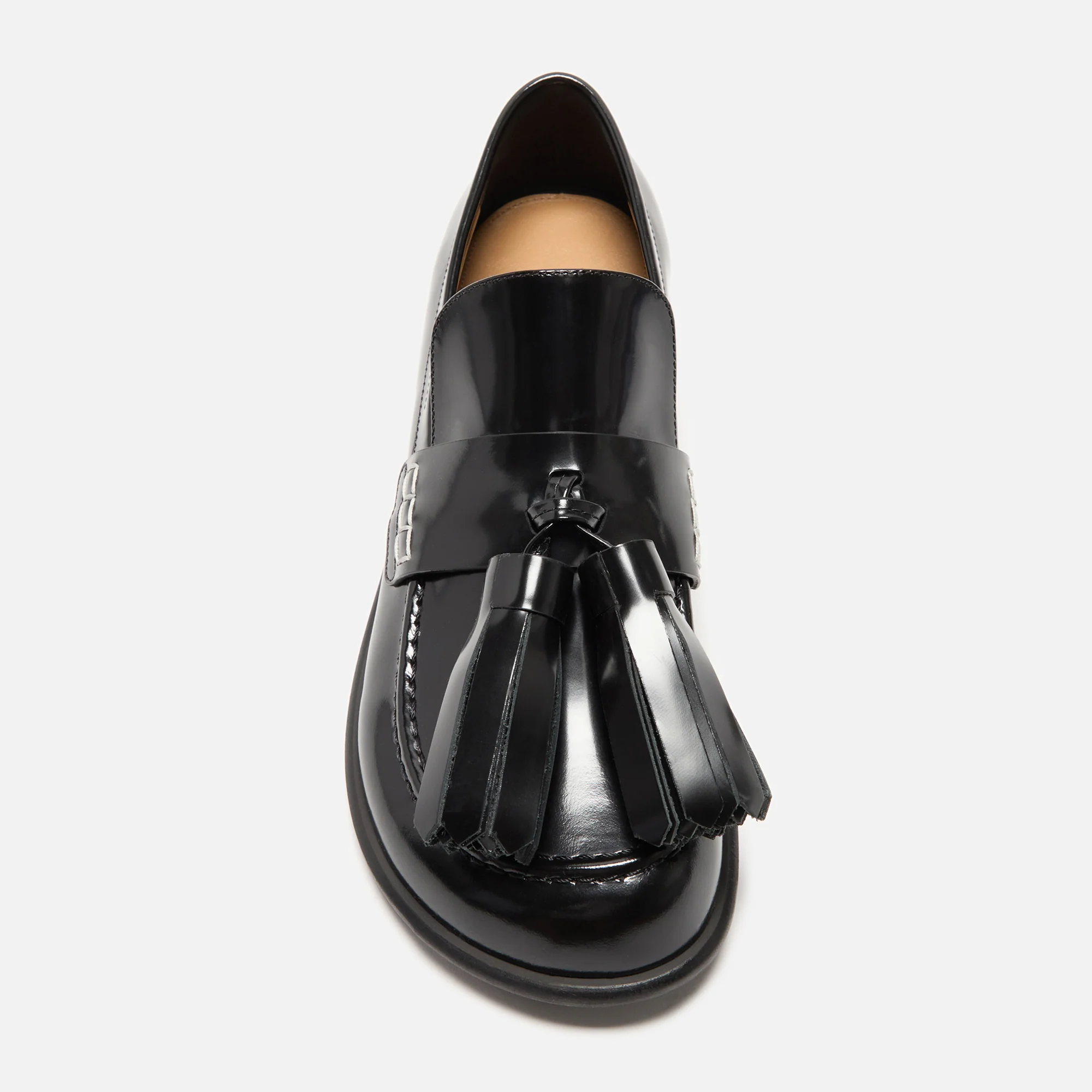 JW Anderson Tassel Loafer Mules - Black - Image 6