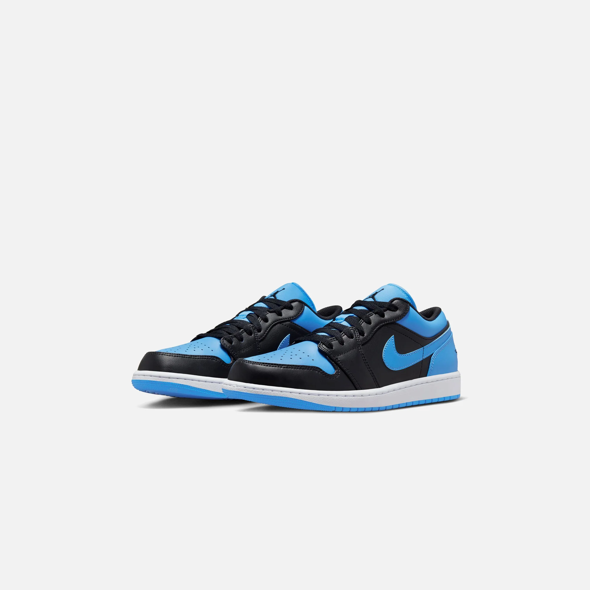 Nike Air Jordan 1 Low - Black / University Blue / White - Image 2