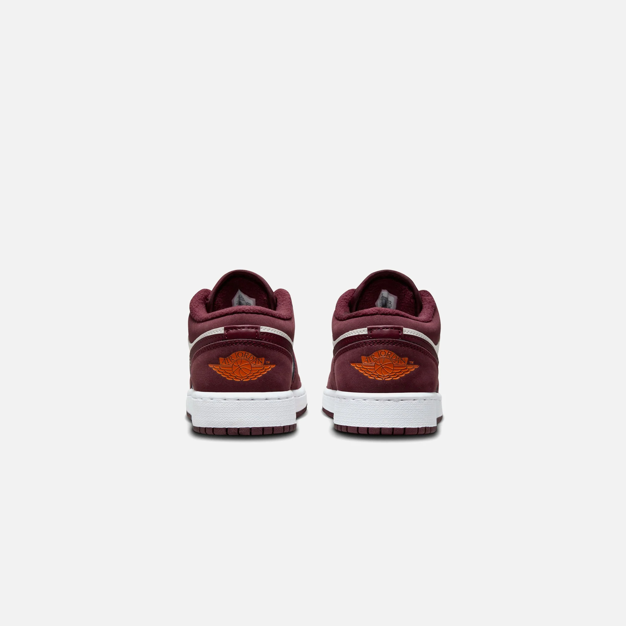 Nike GS Air Jordan 1 Low - Phantom / Night Maroon / Total Orange / White - Image 6